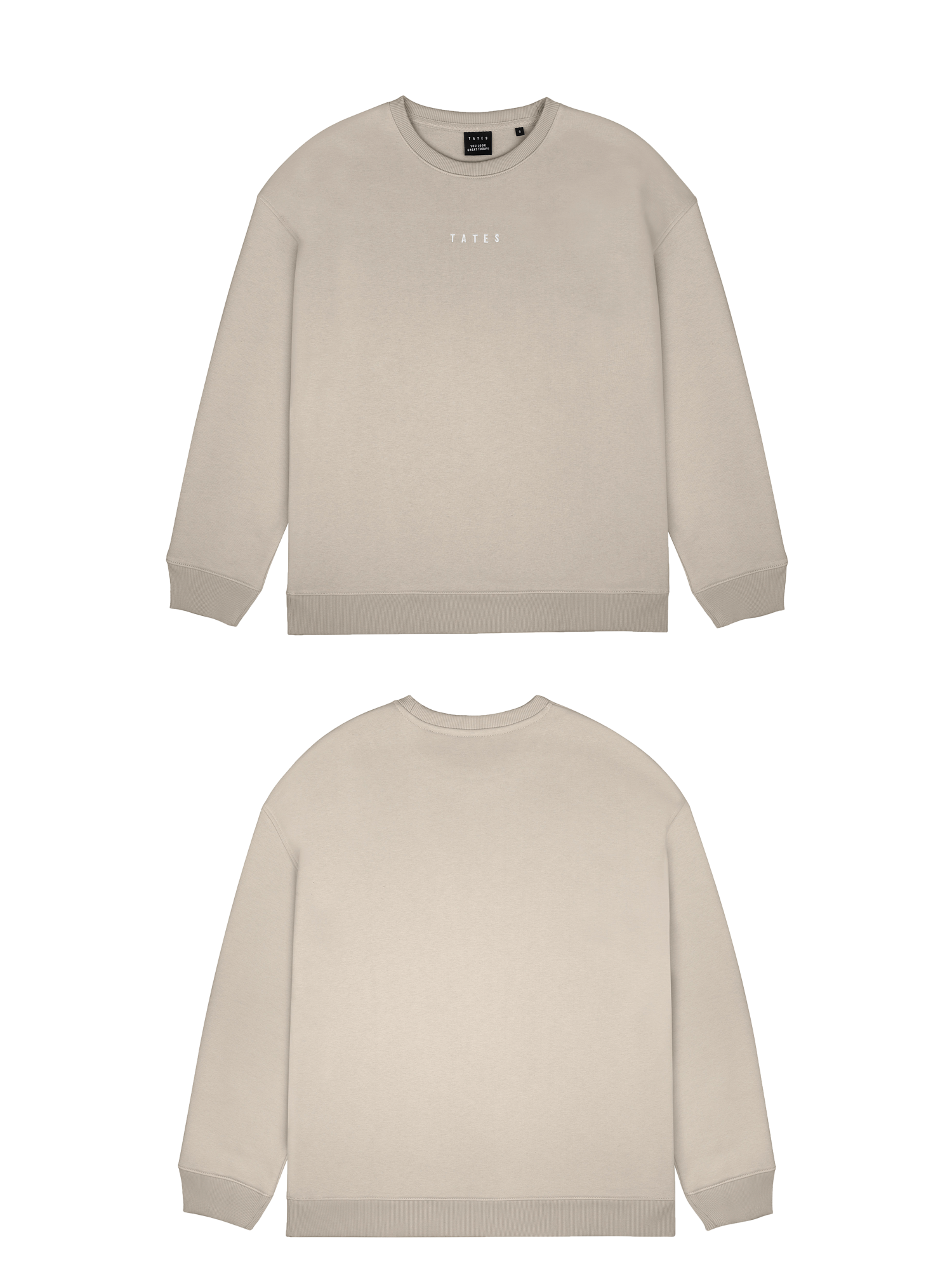 Basic (Build your own) Original Sweater Wide Waistband 2.0 – Beige