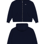 Basic (Build your own) Regular Waistband Zipper 2.0 – Midnight Blue