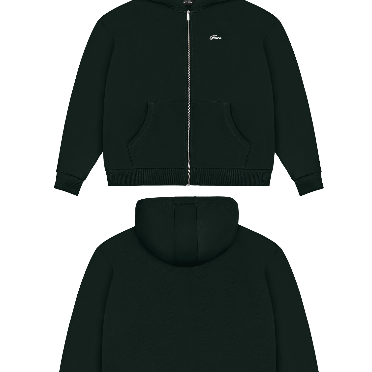 Basic (Build your own) Original Regular Waistband Zipper 2.0 – Pine Green