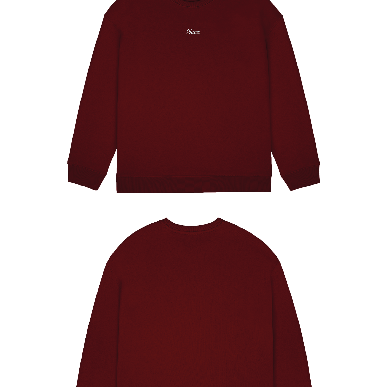 Basic (Build your own) Original Sweater Wide Waistband 2.0 – Cranberry