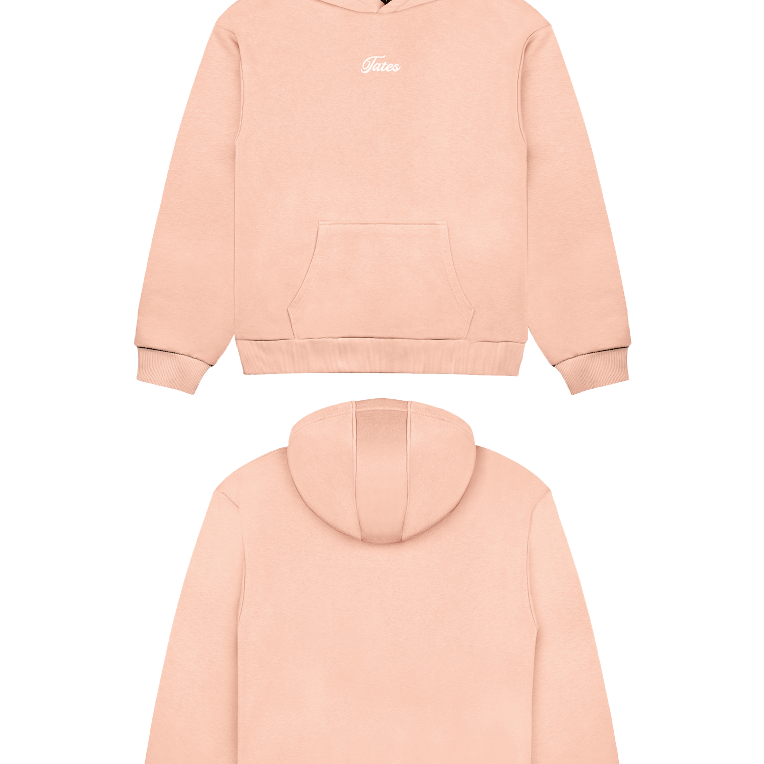 Basic (Build your own) Original Light Regular Waistband Hoodie – Peach
