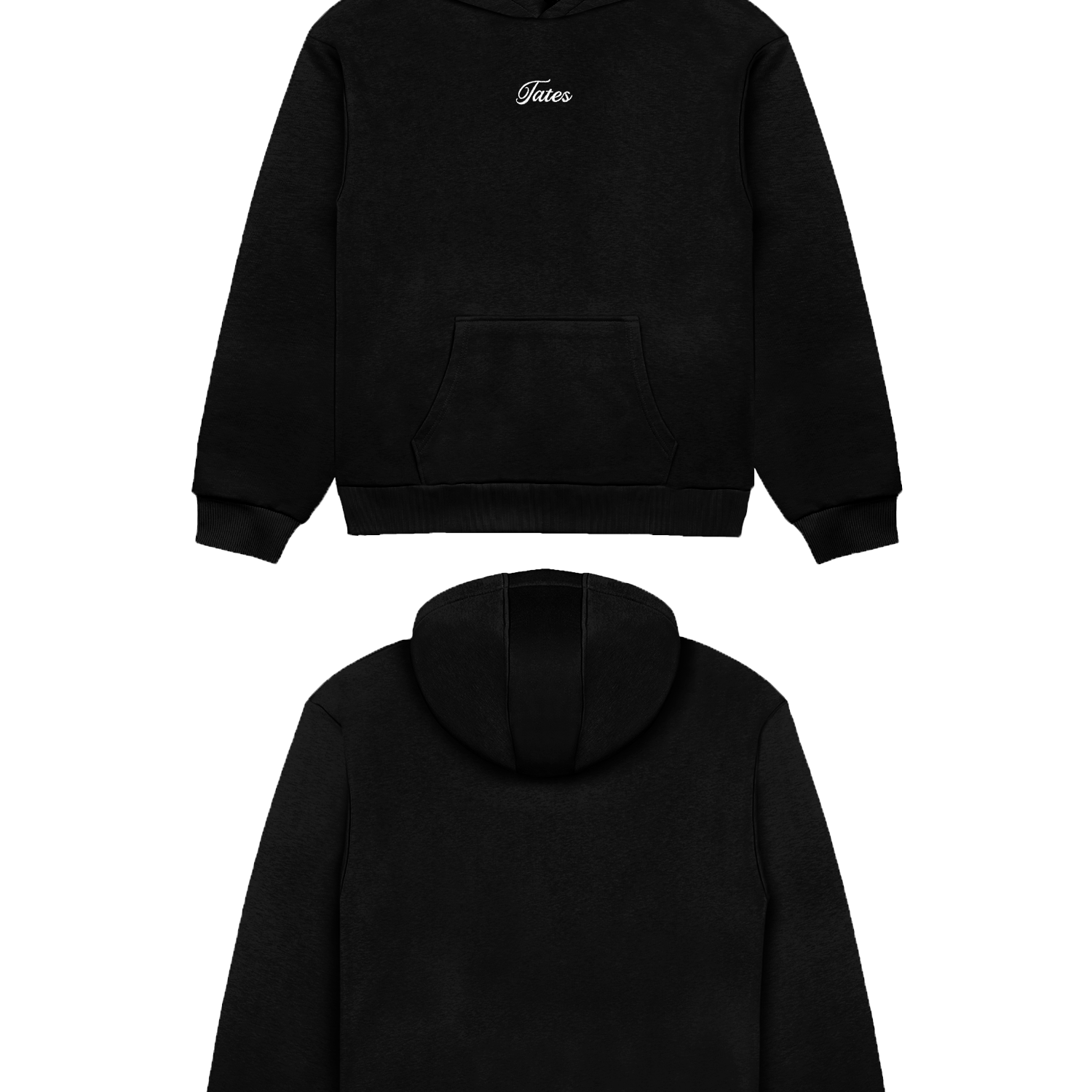 Basic (Build your own) Original Light Regular Waistband Hoodie – Schwarz