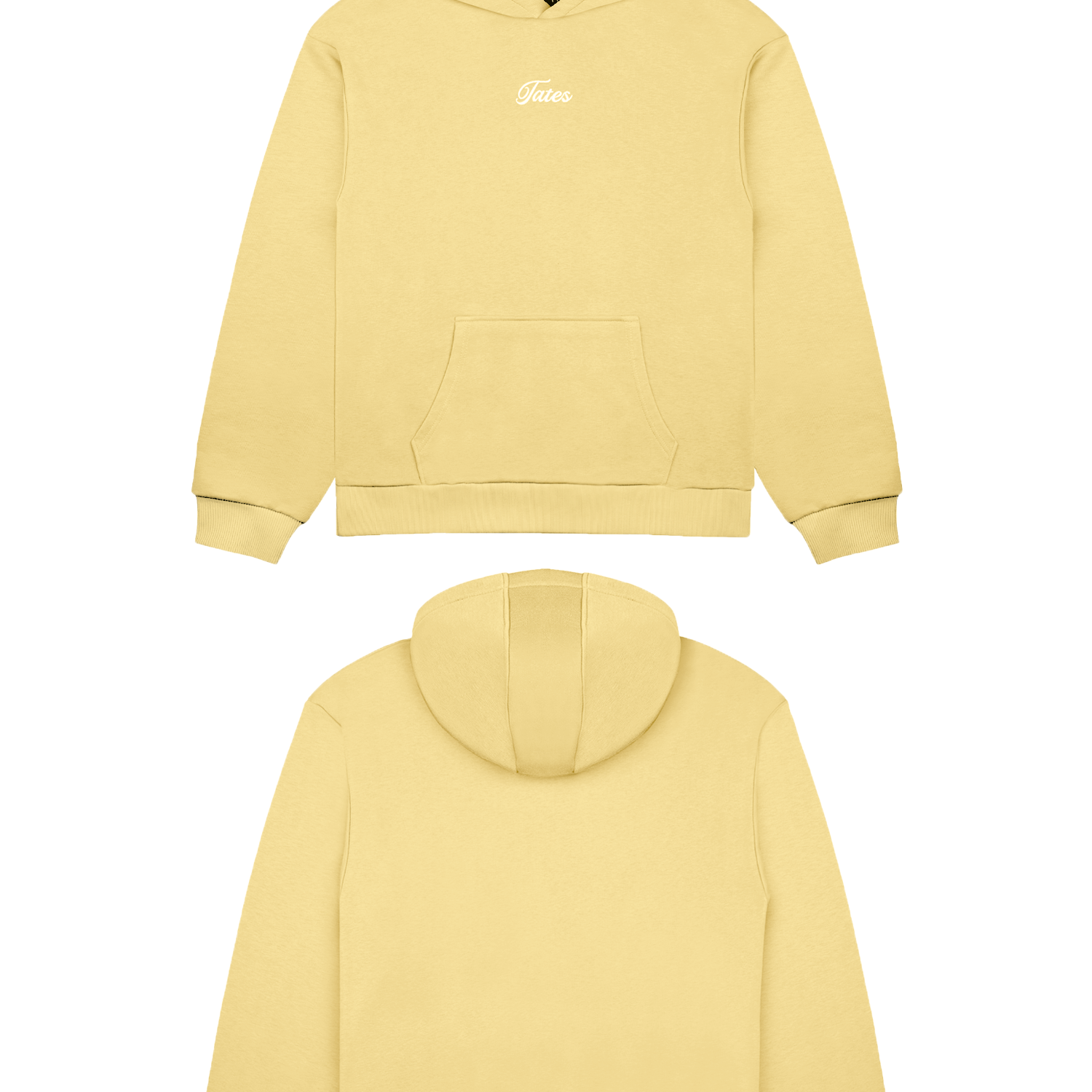 Basic (Build your own) Original Light Wide Waistband Hoodie – Butter Yellow