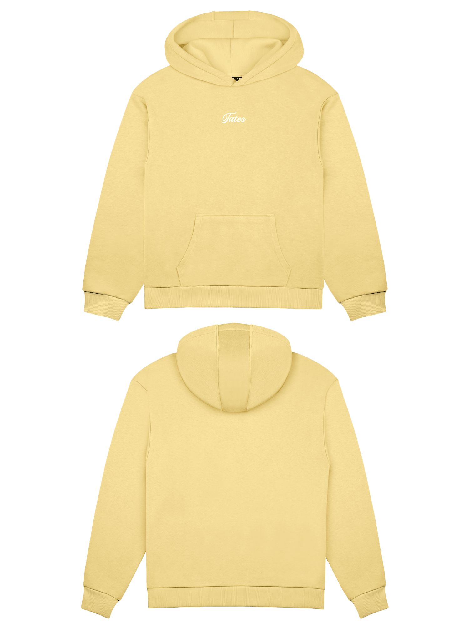 Basic (Build your own) Original Light Wide Waistband Hoodie – Butter Yellow
