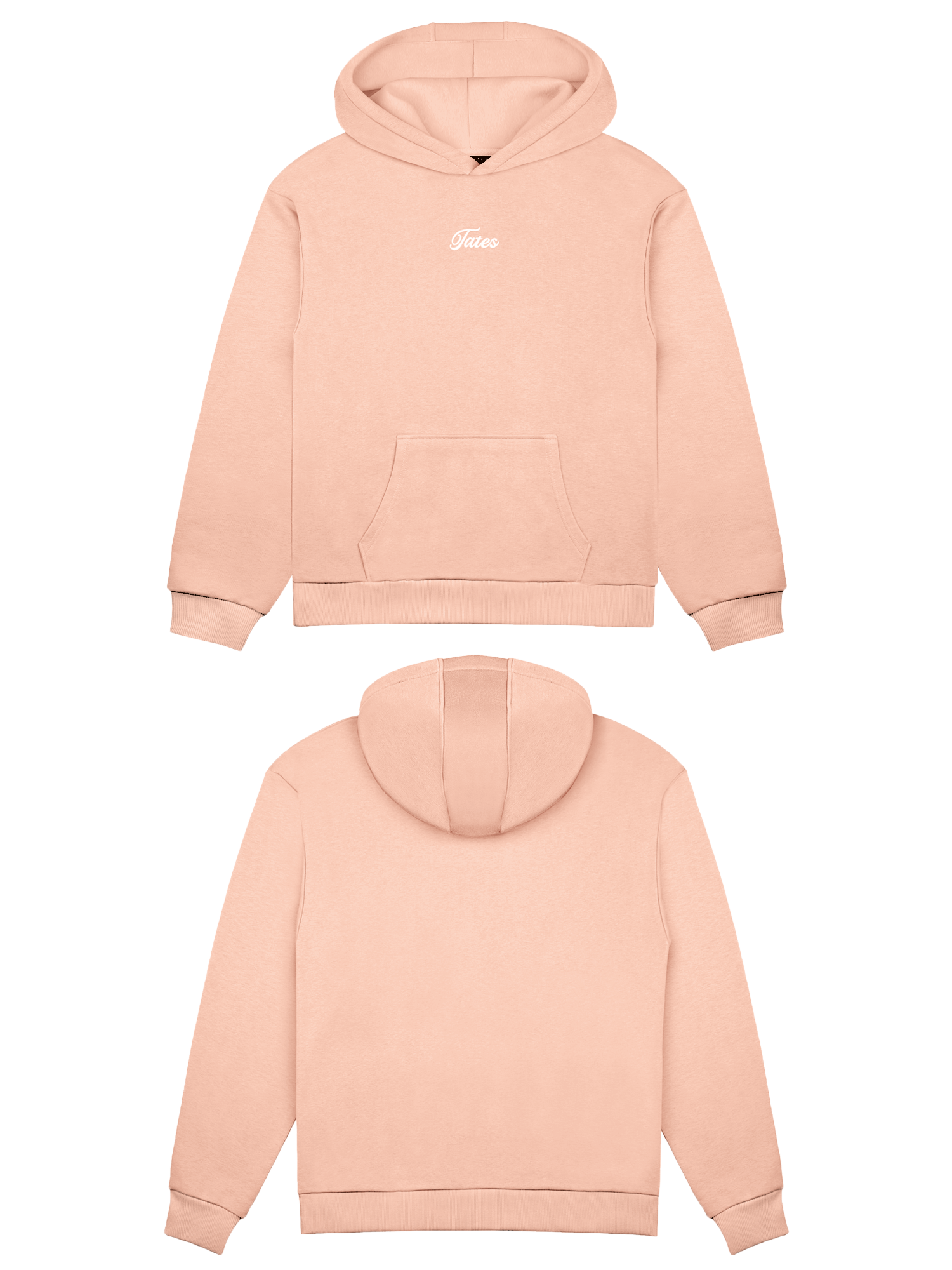 Basic (Build your own) Original Light Wide Waistband Hoodie – Peach