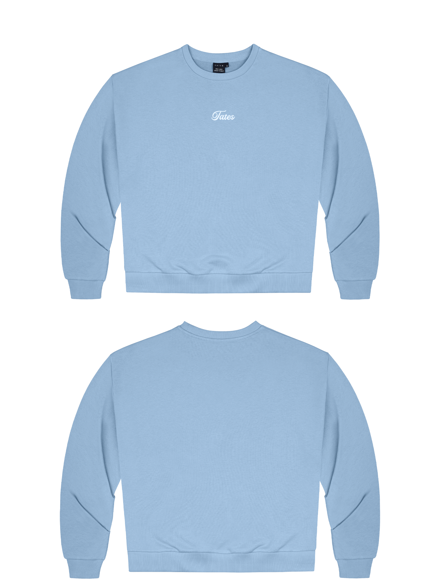 Basic (Build your own) Original Light Sweater – Dusty Blue