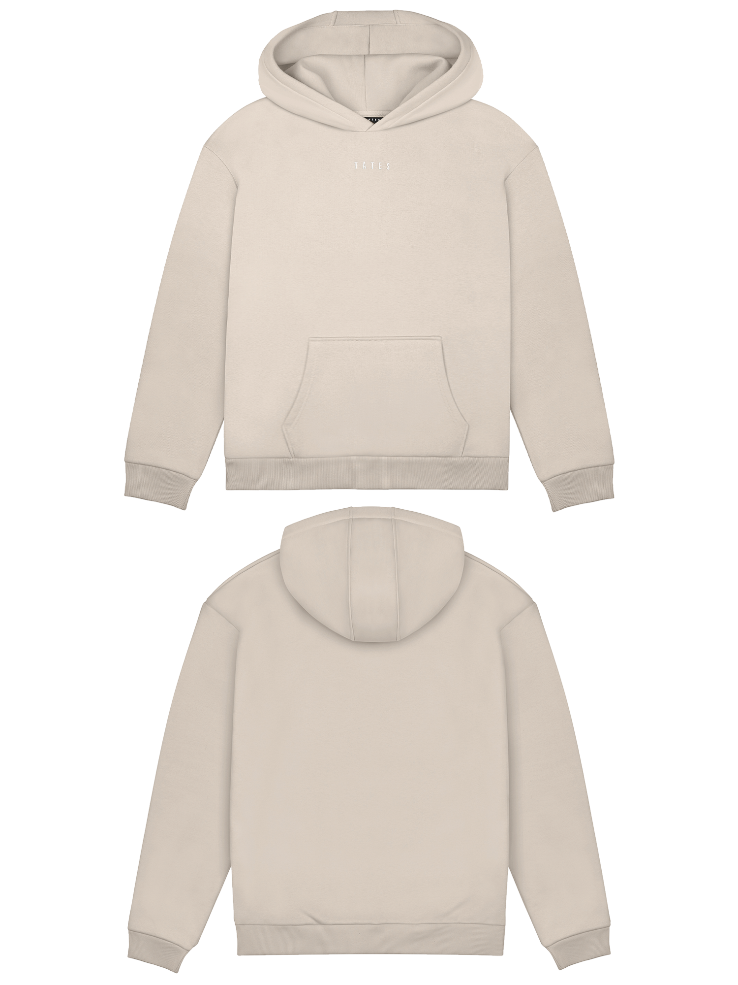 Basic (Build your own) Original Regular Waistband Hoodie 2.0 – Beige