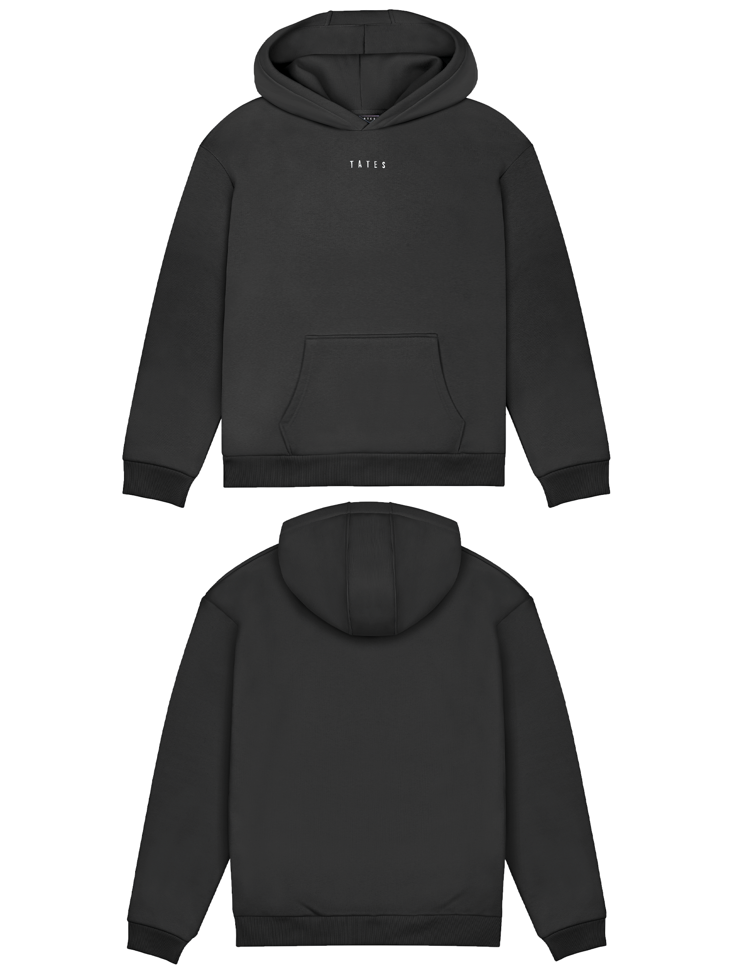 Basic (Build your own) Original Regular Waistband Hoodie 2.0 – Schwarz