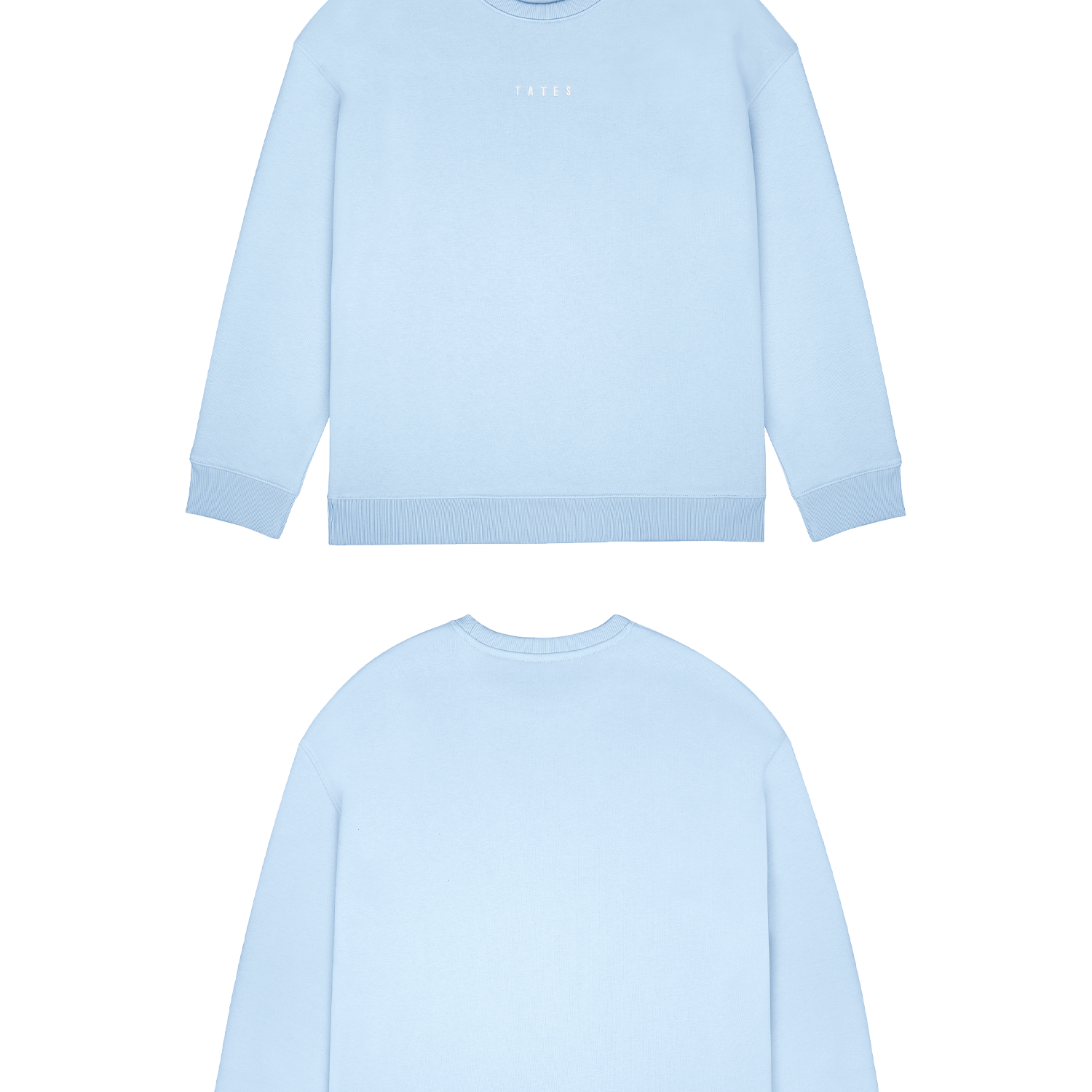 Basic (Build your own) Original Wide Waistband Sweater – Hellblau