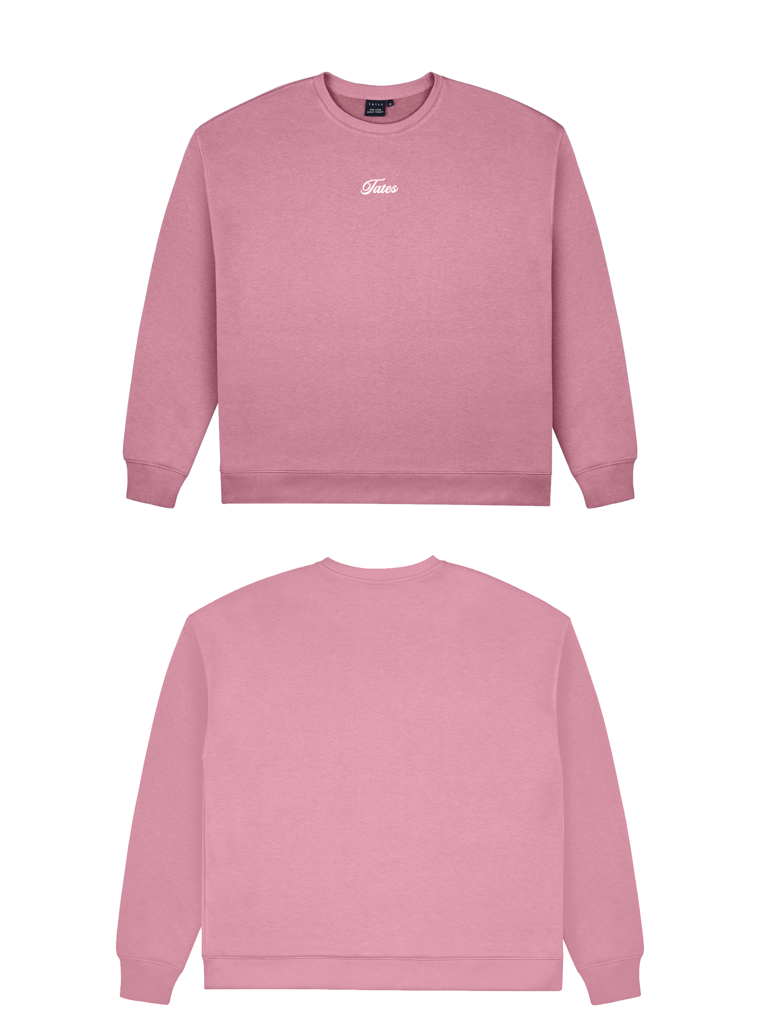 Basic (Build your own) Original Light Wide Waistband Sweater – Rouge