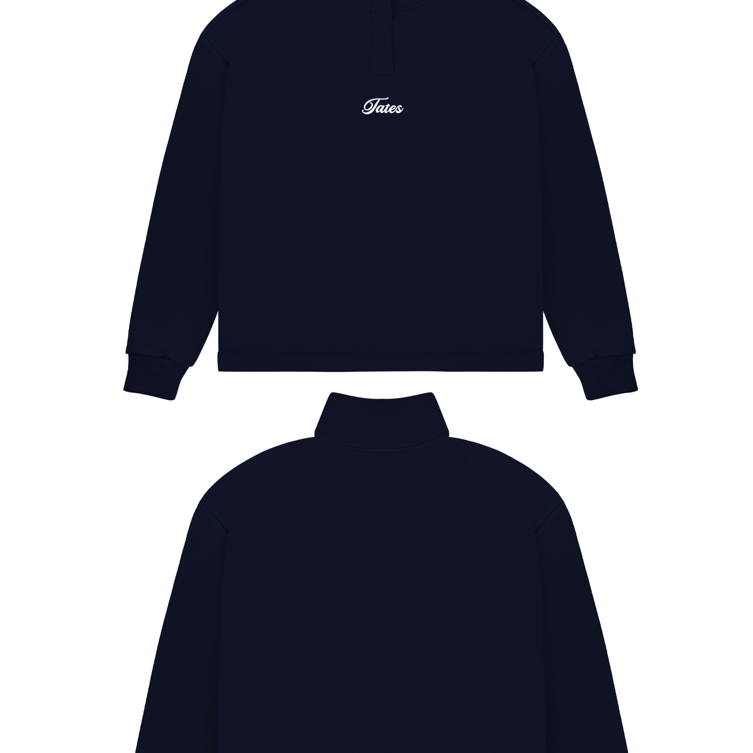 Basic (Build your own) Verstellbarer Original Crop Sweater – Midnight Blue