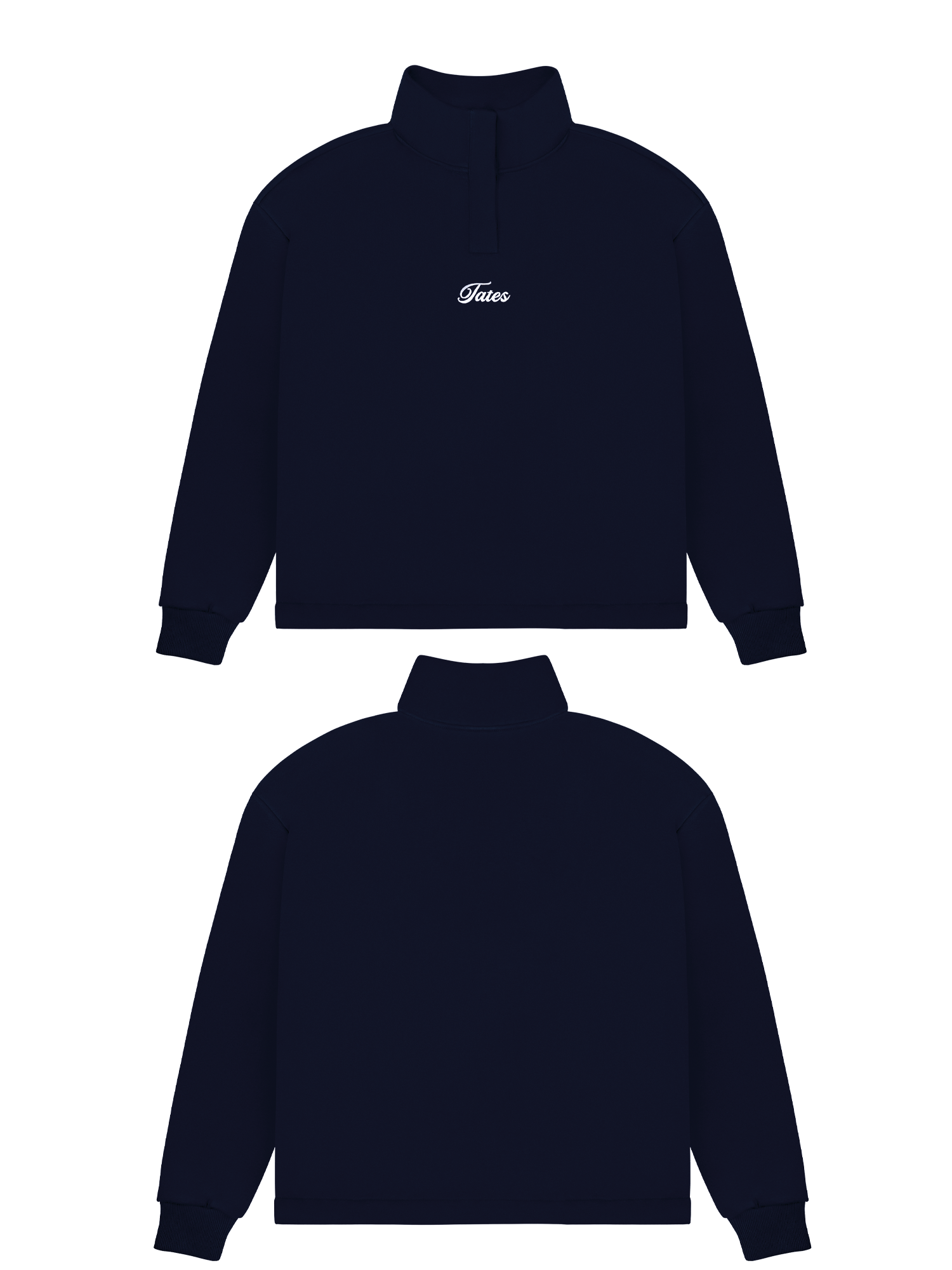 Basic (Build your own) Verstellbarer Original Crop Sweater – Midnight Blue