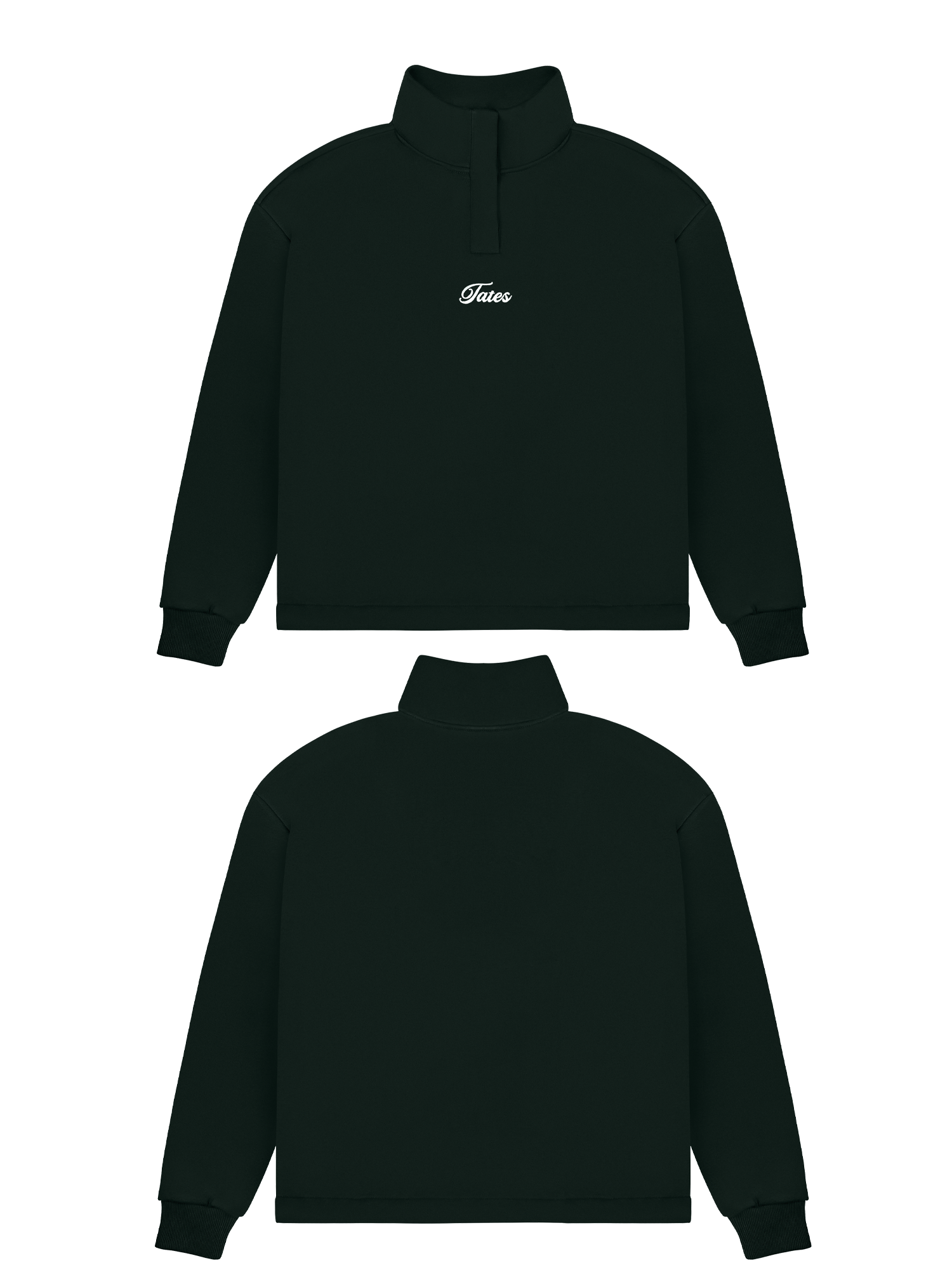 Basic (Build your own) Verstellbarer Original Crop Sweater – Pine Green
