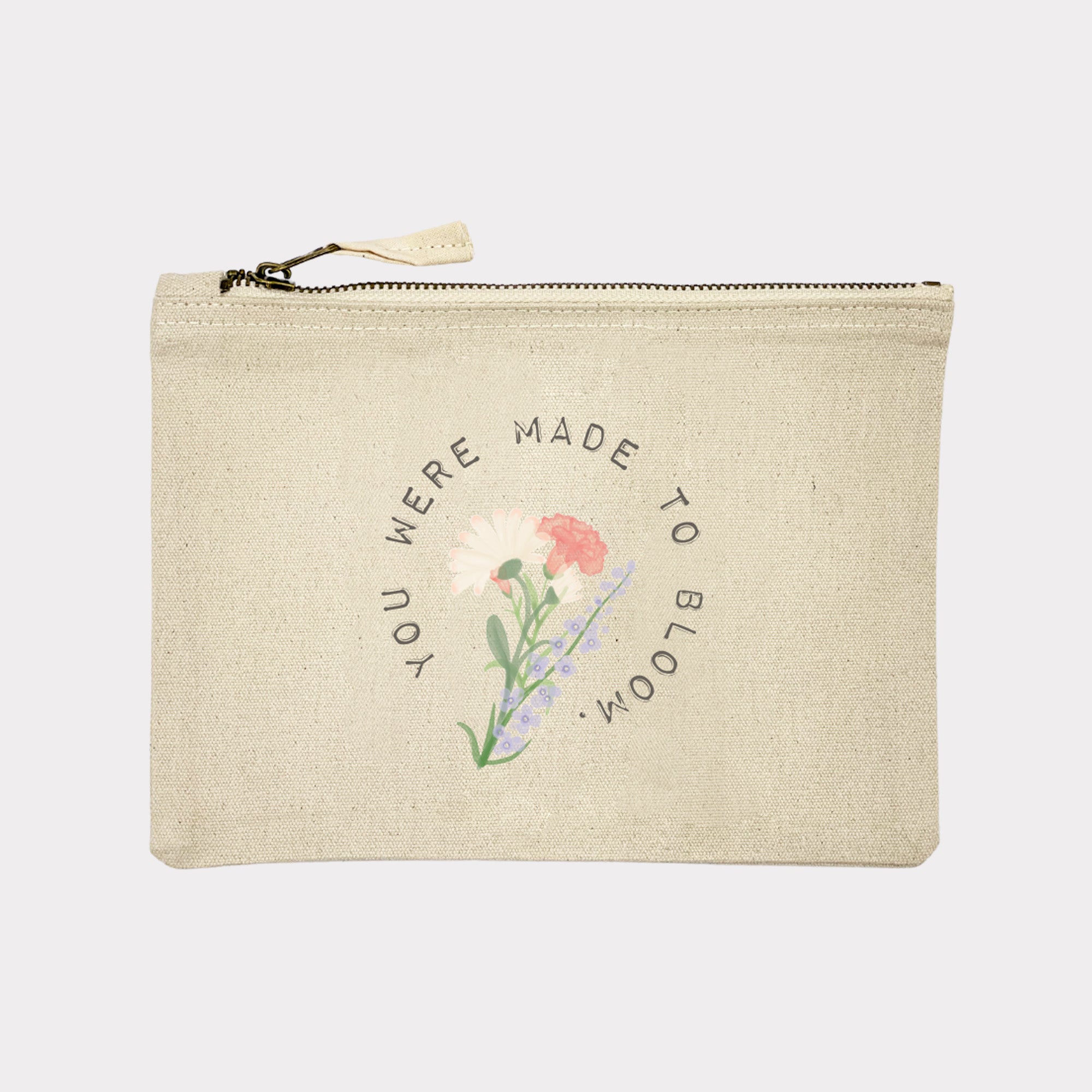 Mini bag "Birthflowers" – Natural Raw