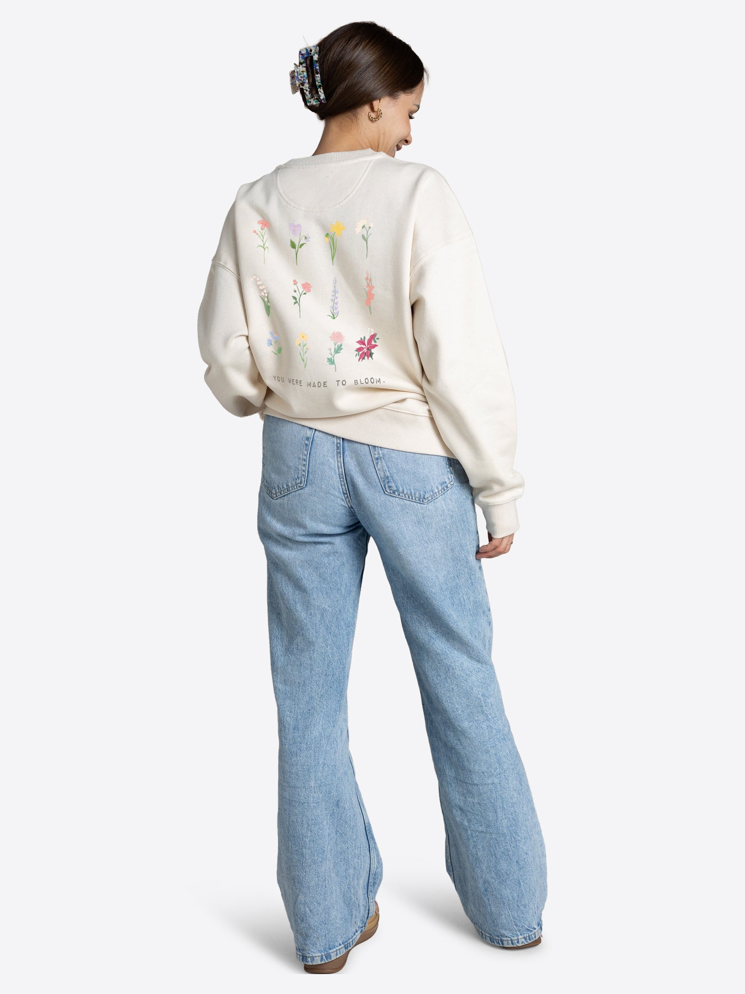 Sweater "Birthflowers"