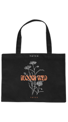 Shopping bag mit "Bloom wild" Motiv