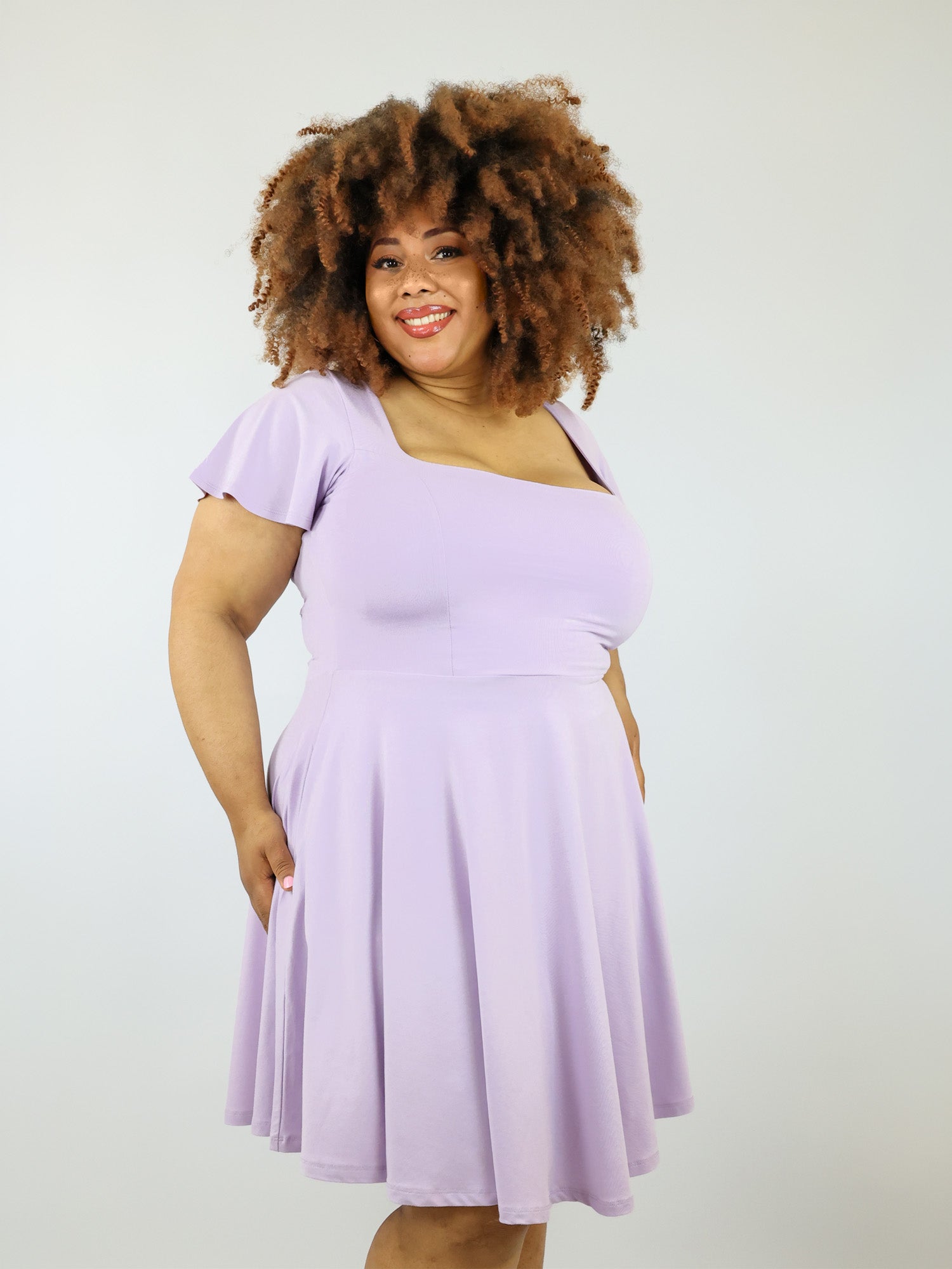 Classic Skort Kleid Ivy - Flieder