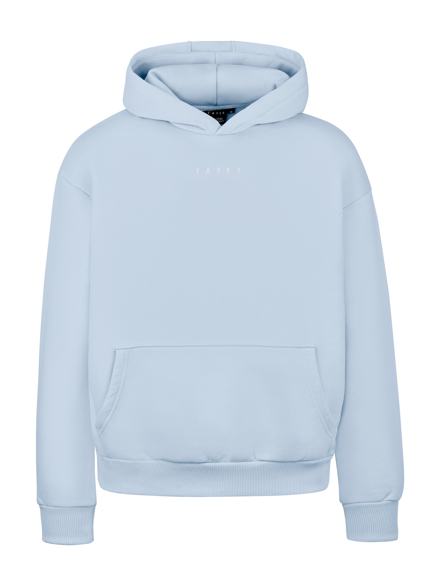 Wide Waistband Hoodie – Hellblau