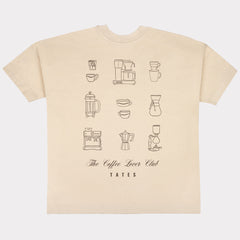 T-Shirt (Oversized) mit "Coffee lover" Motiv