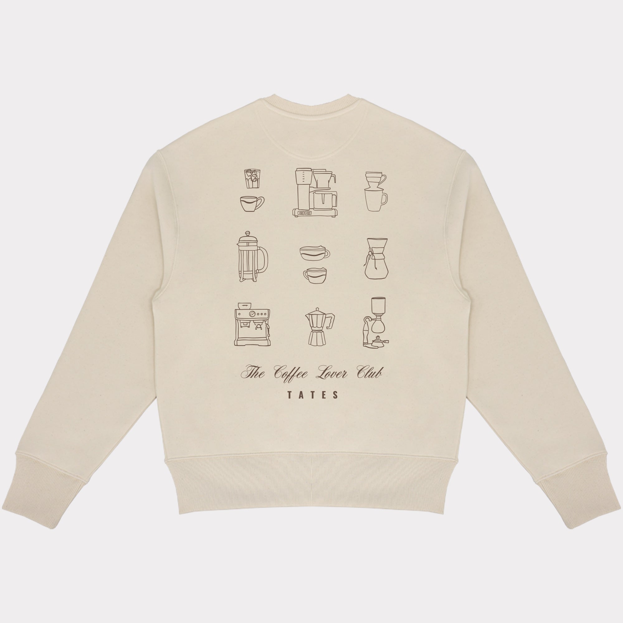 Sweater (Oversized) "Coffee lover"
