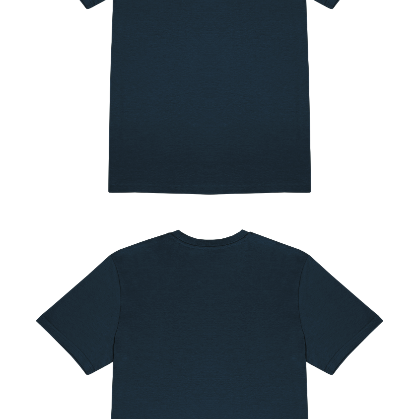 Basic (Build your own) T-Shirt Klassische Farben – French navy