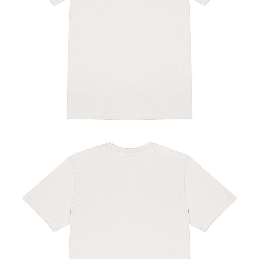 Basic (Build your own) T-Shirt Klassische Farben – White