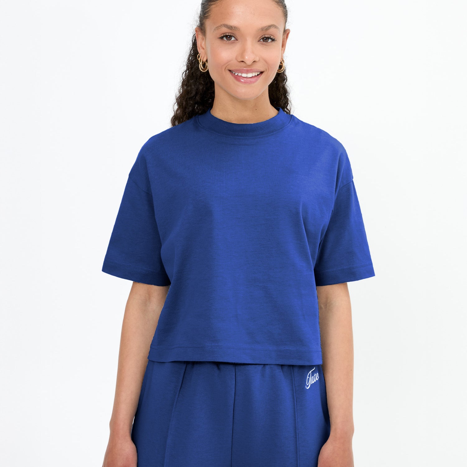 Crop T-Shirt – Navy