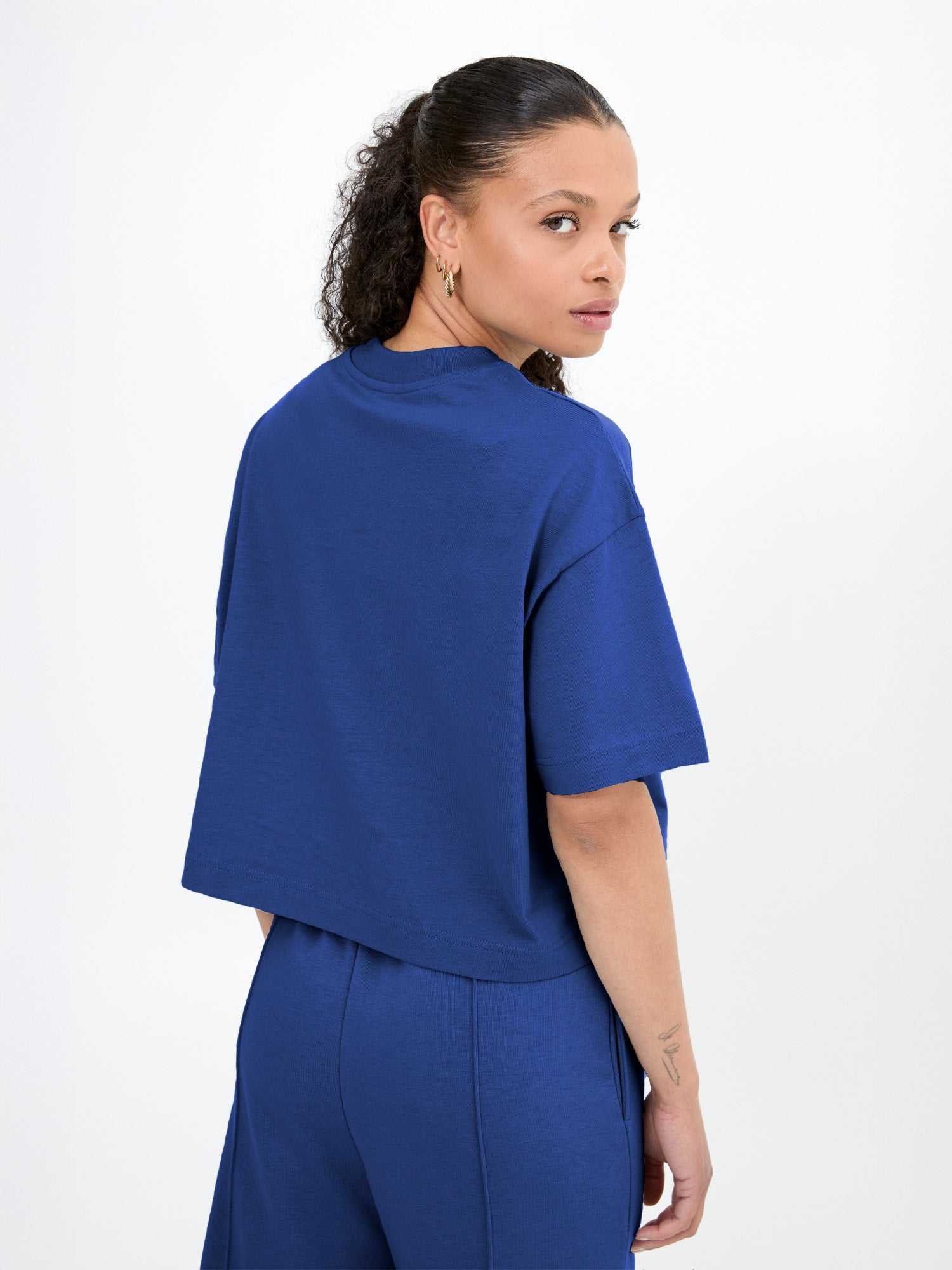 Crop T-Shirt – Navy