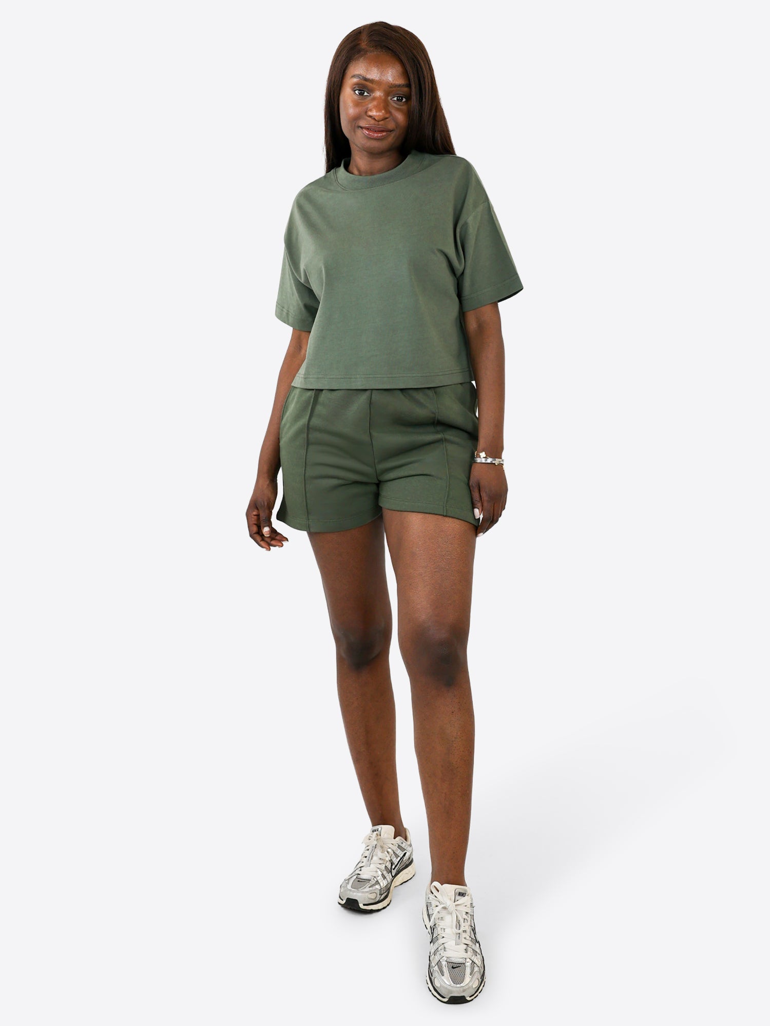 Crop T-Shirt – Olive