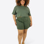 Crop T-Shirt – Olive