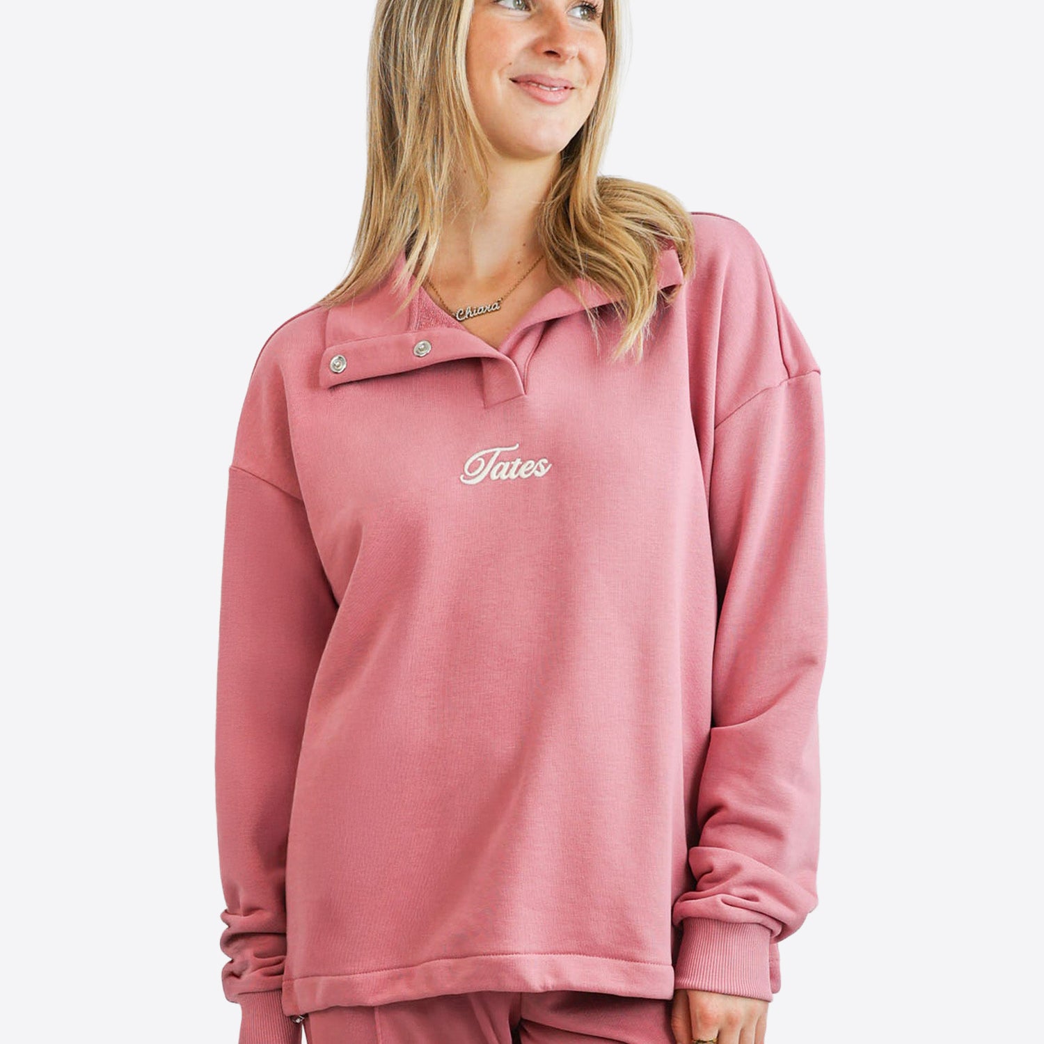 Verstellbarer Light Crop Sweater – Rouge