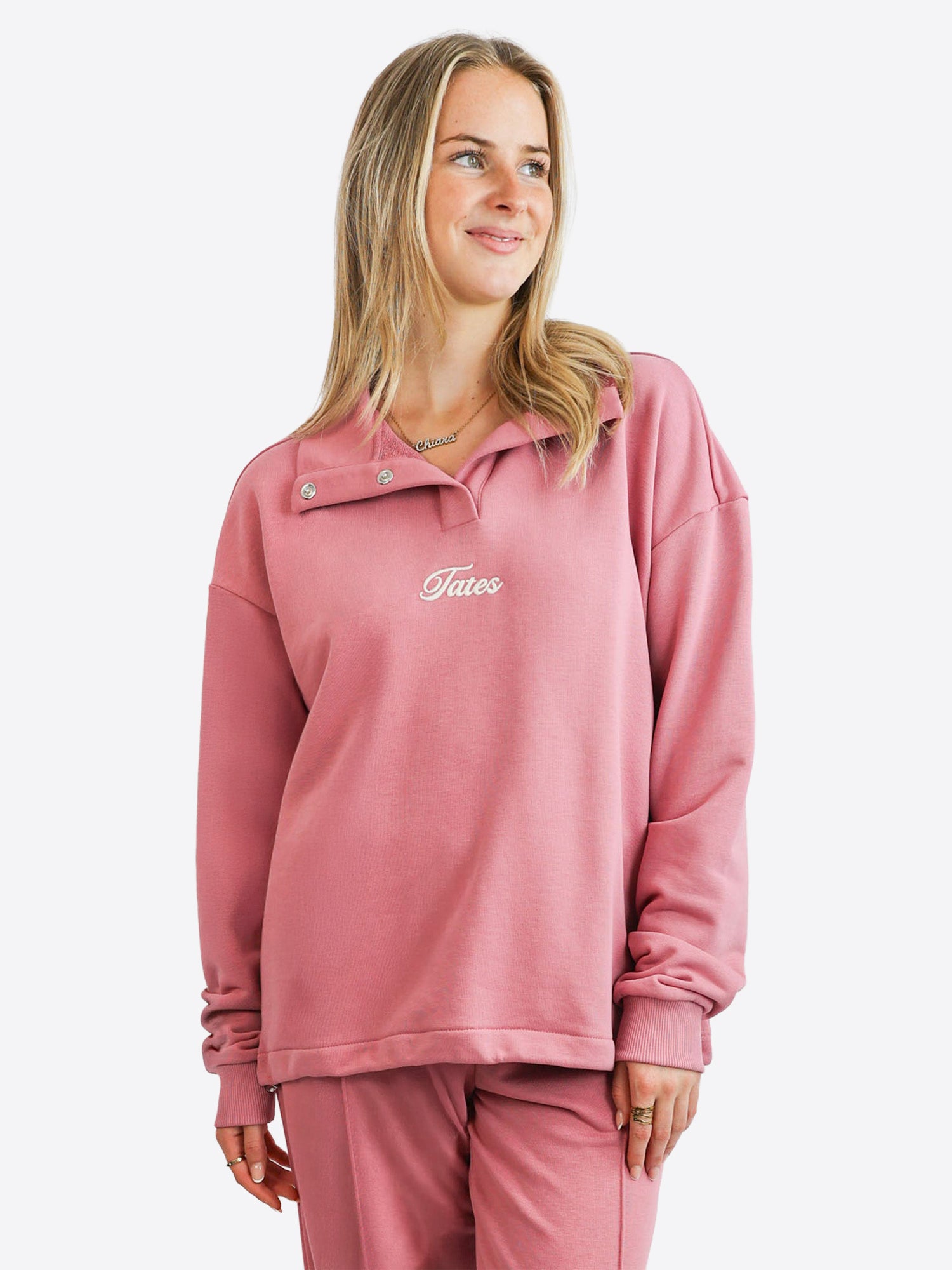 Verstellbarer Light Crop Sweater – Rouge