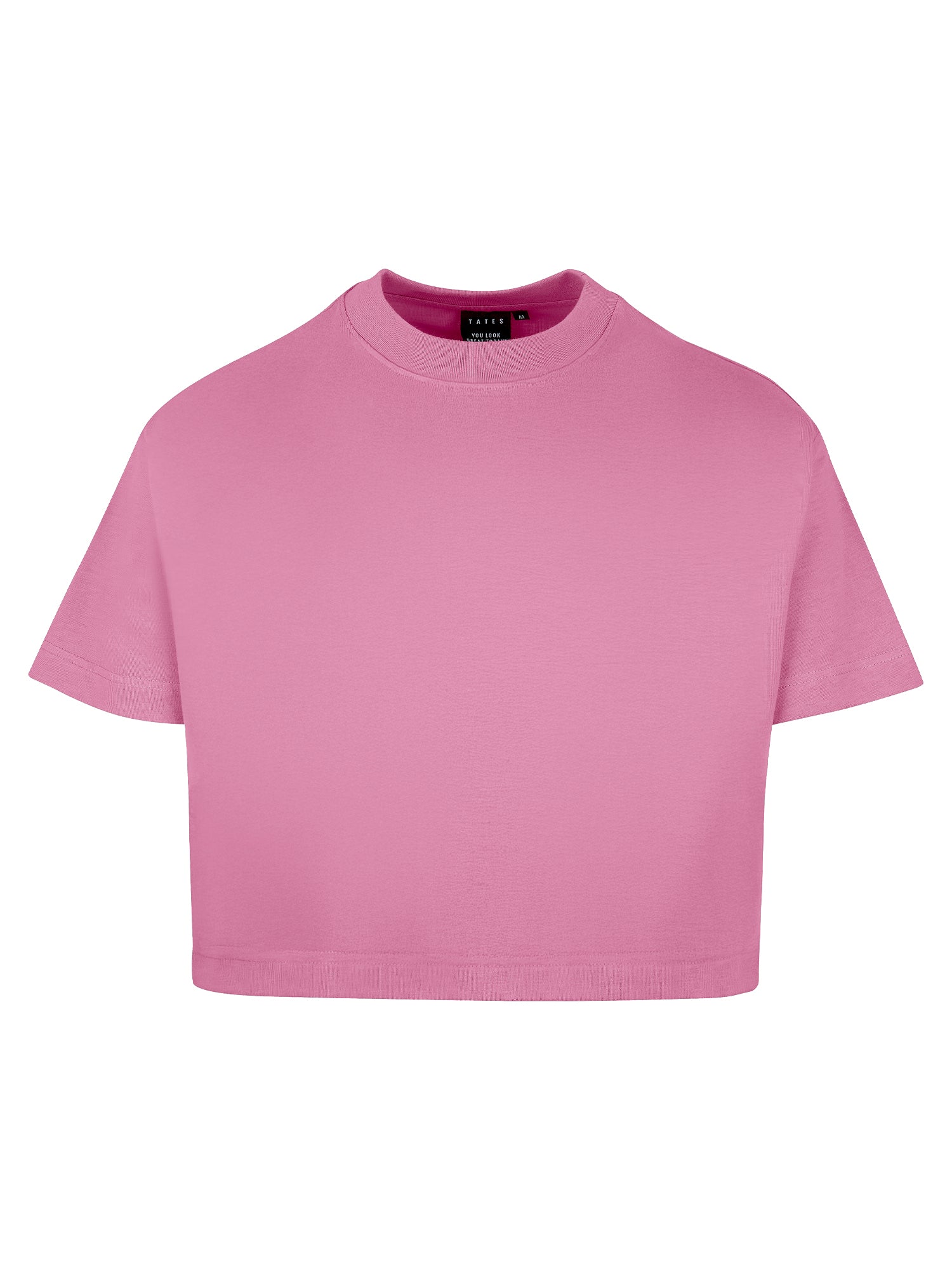 Crop T-Shirt – Bubble pink