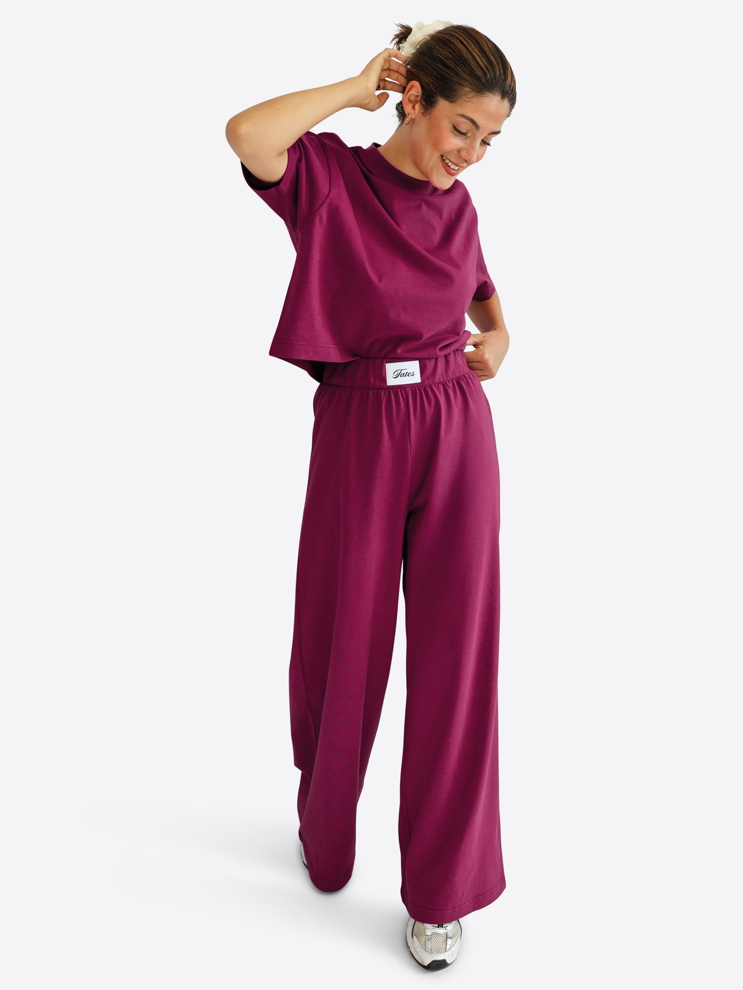 Crop Shirt – Berry