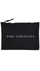 Mini bag mit "Daily essentials" Motiv