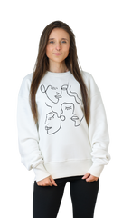 Faces Sweater