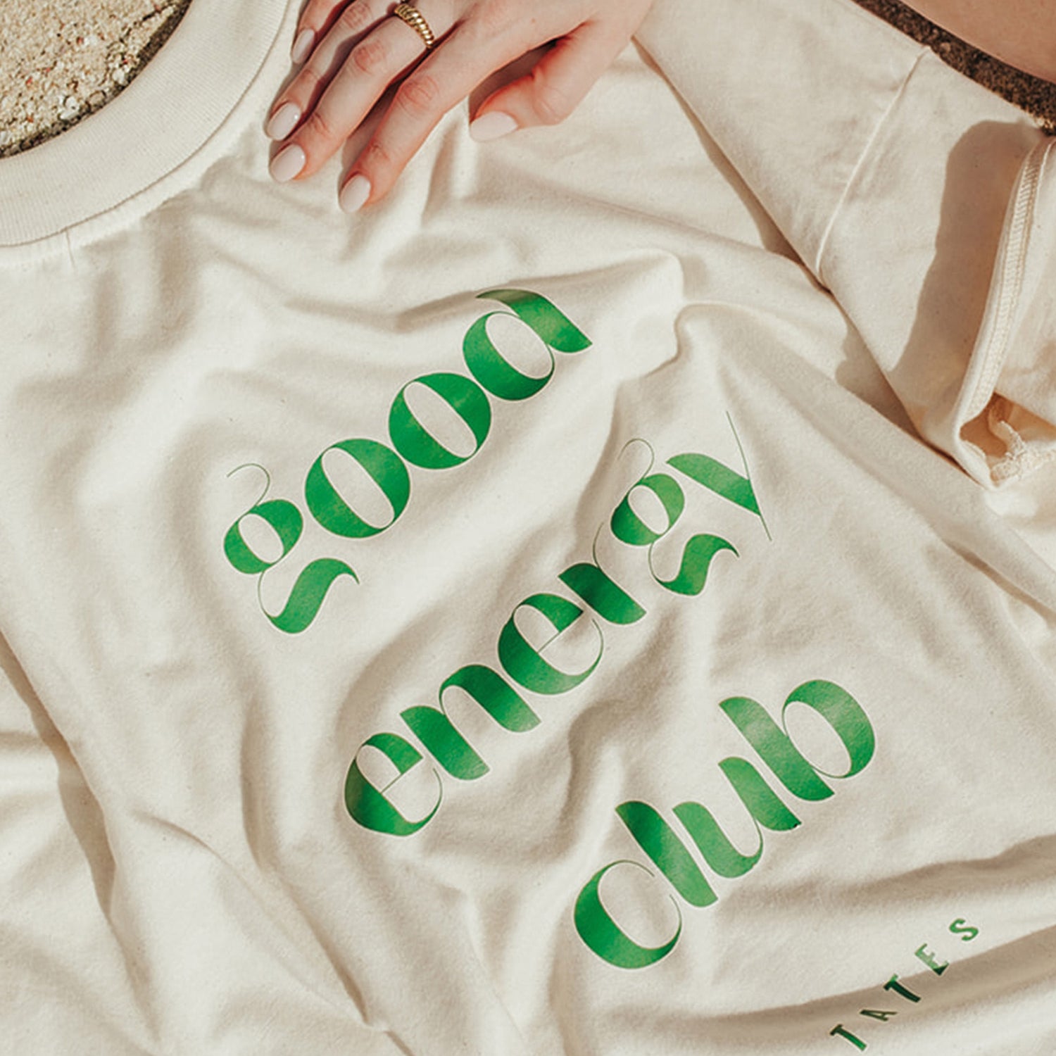 T-Shirt "Good energy club"