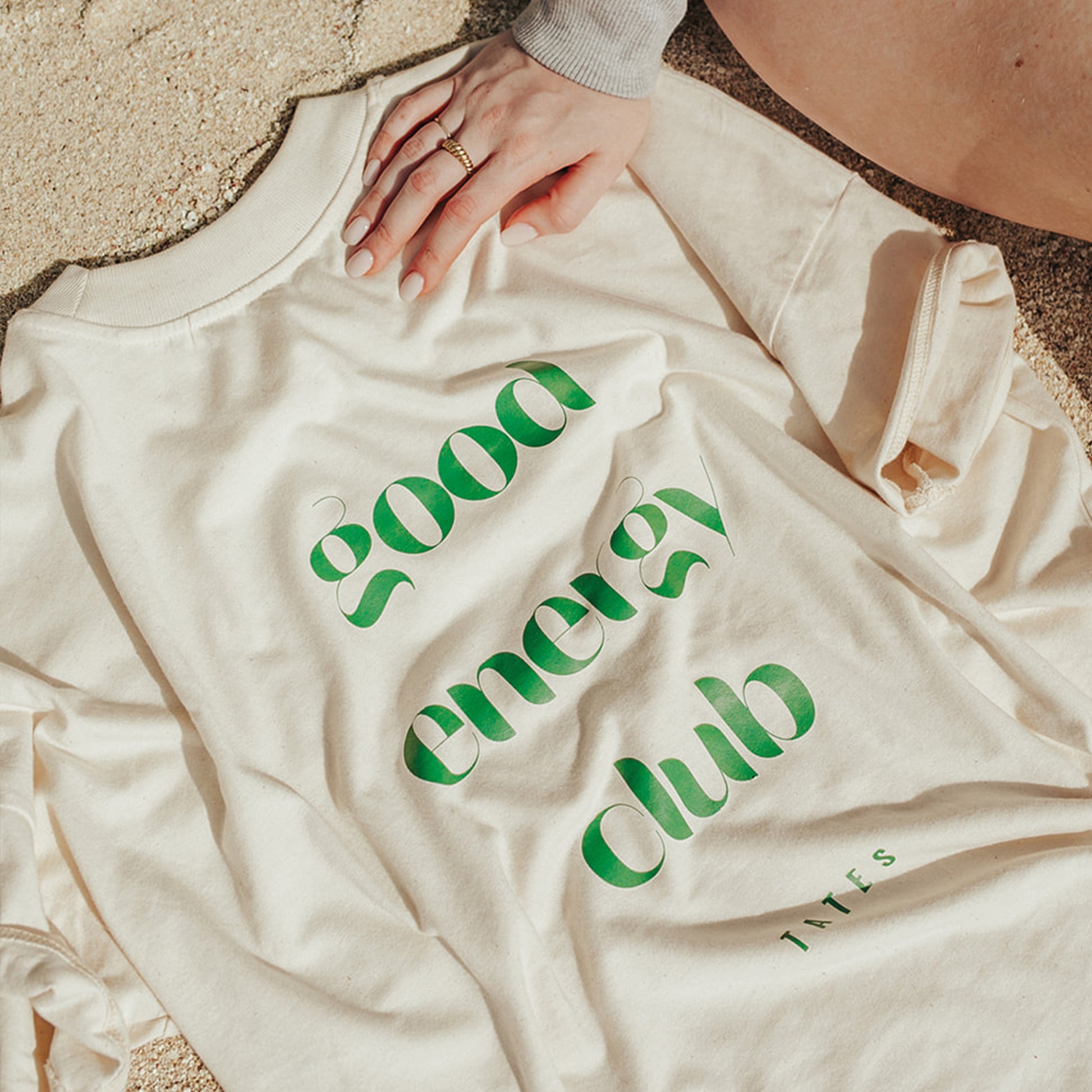 T-Shirt "Good energy club"