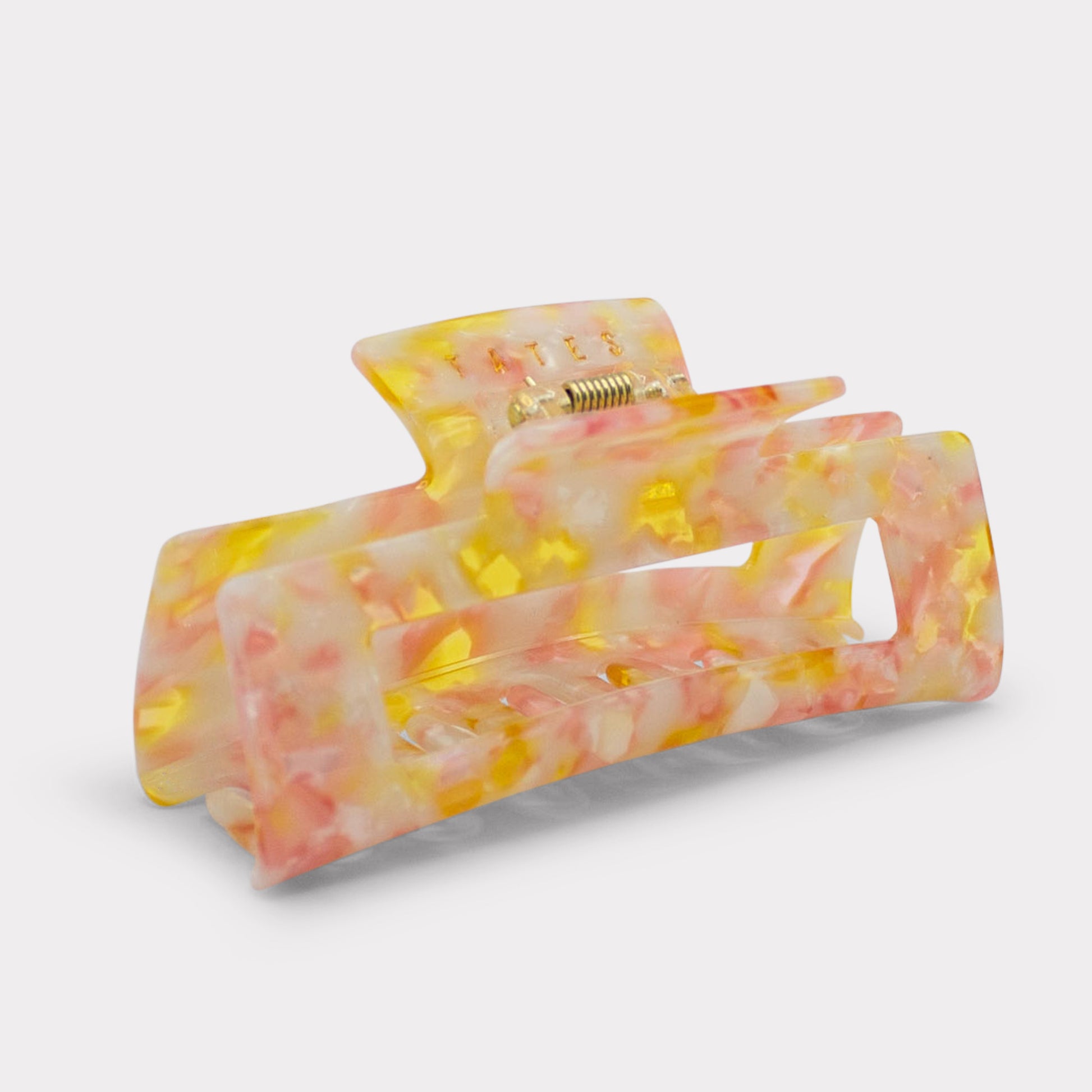 Dusty rose Haarklammer midi