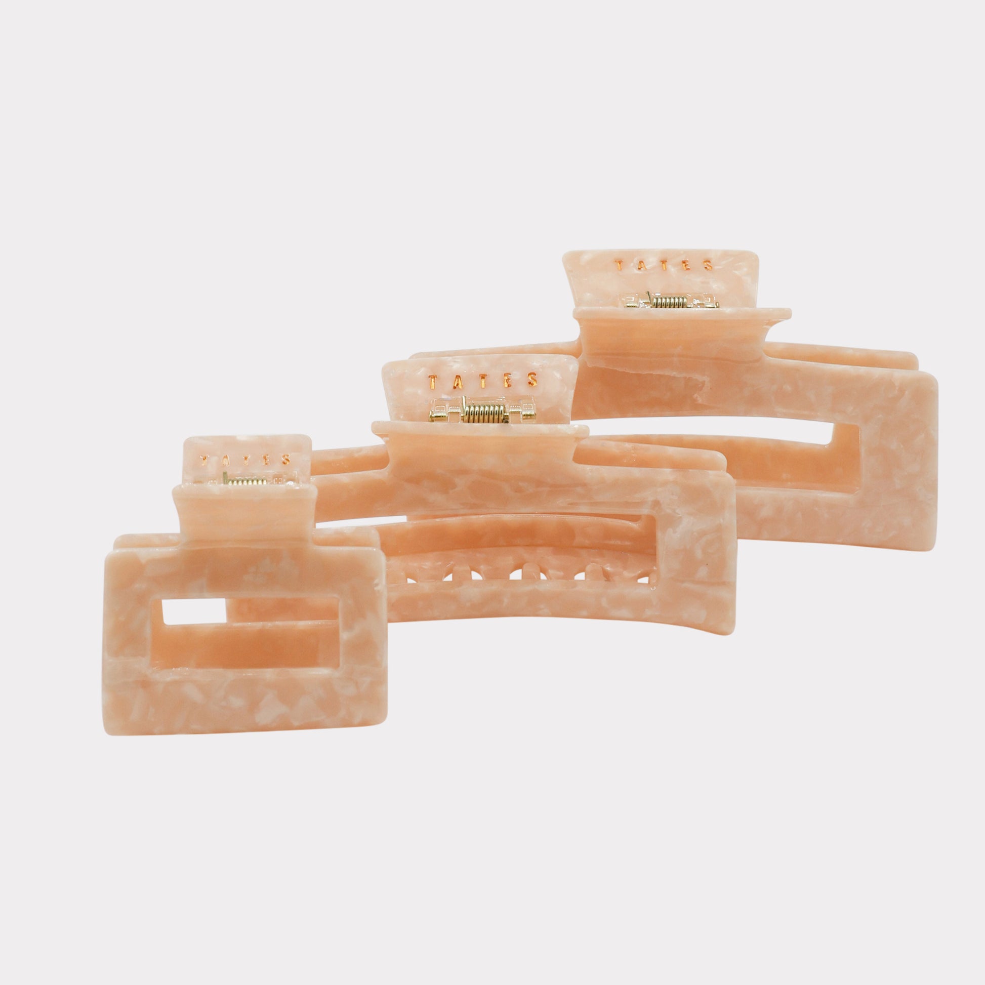 Marshmallow Haarklammer maxi