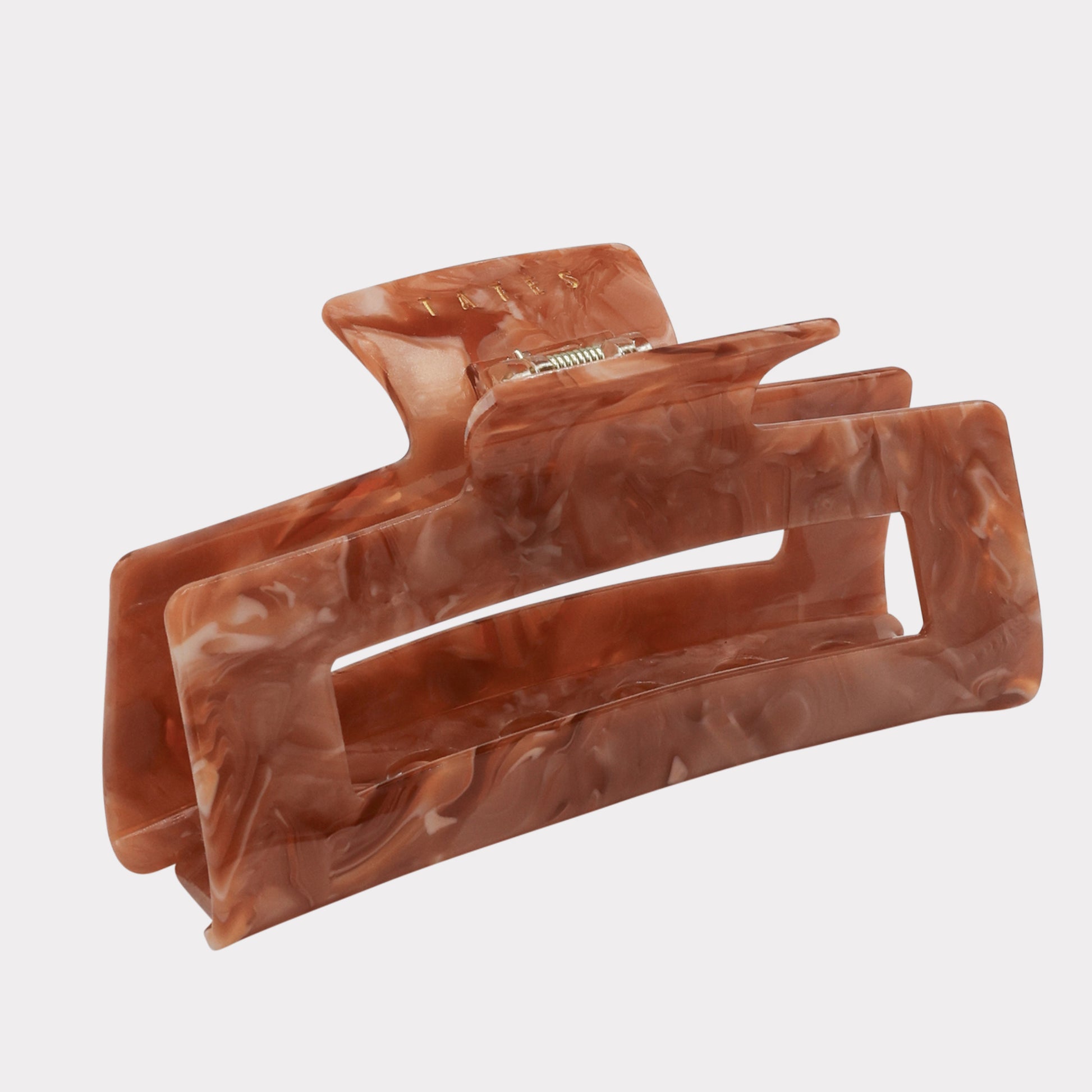 Nougat Haarklammer maxi