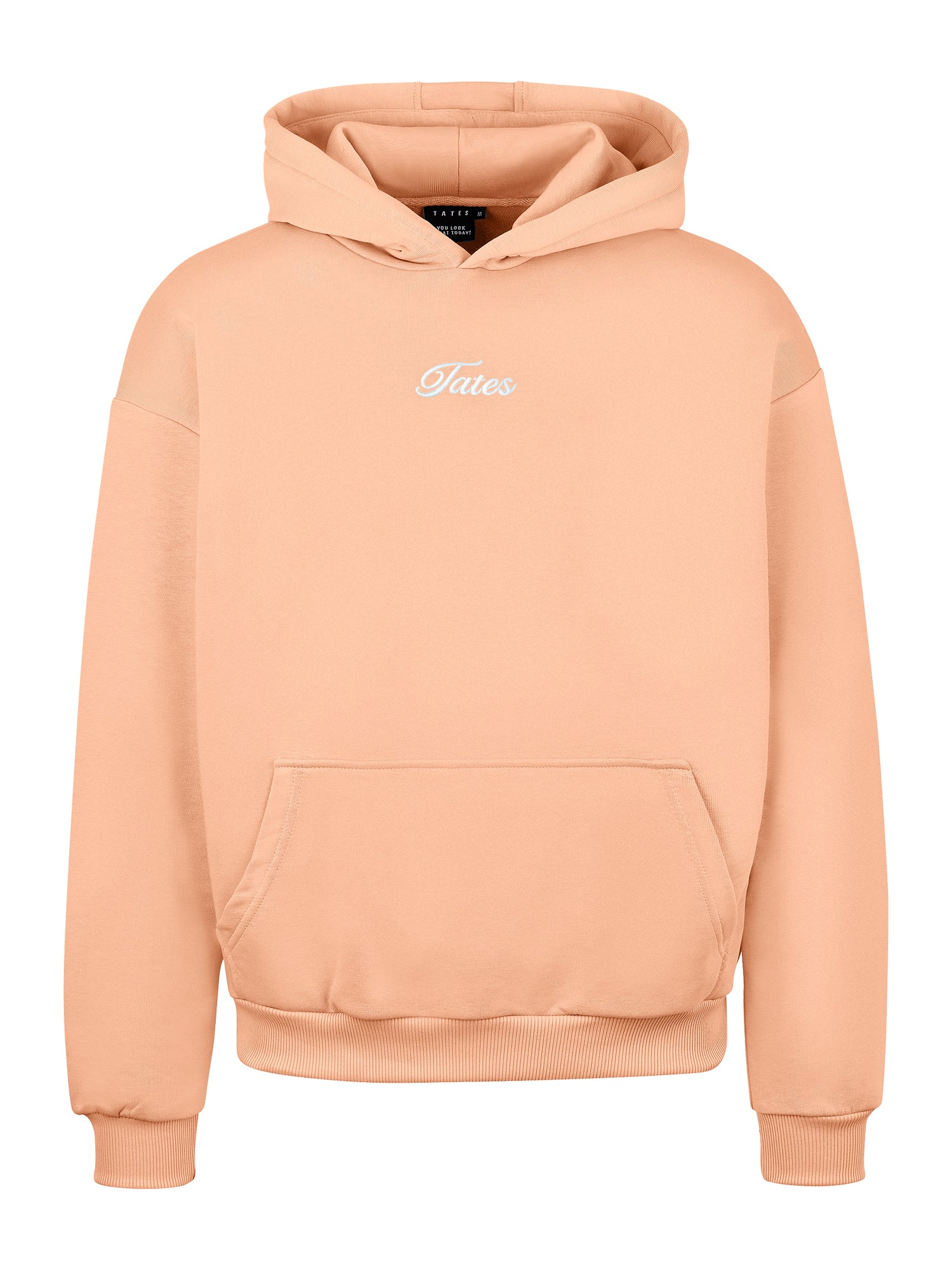 Light Wide Waistband Hoodie – Peach