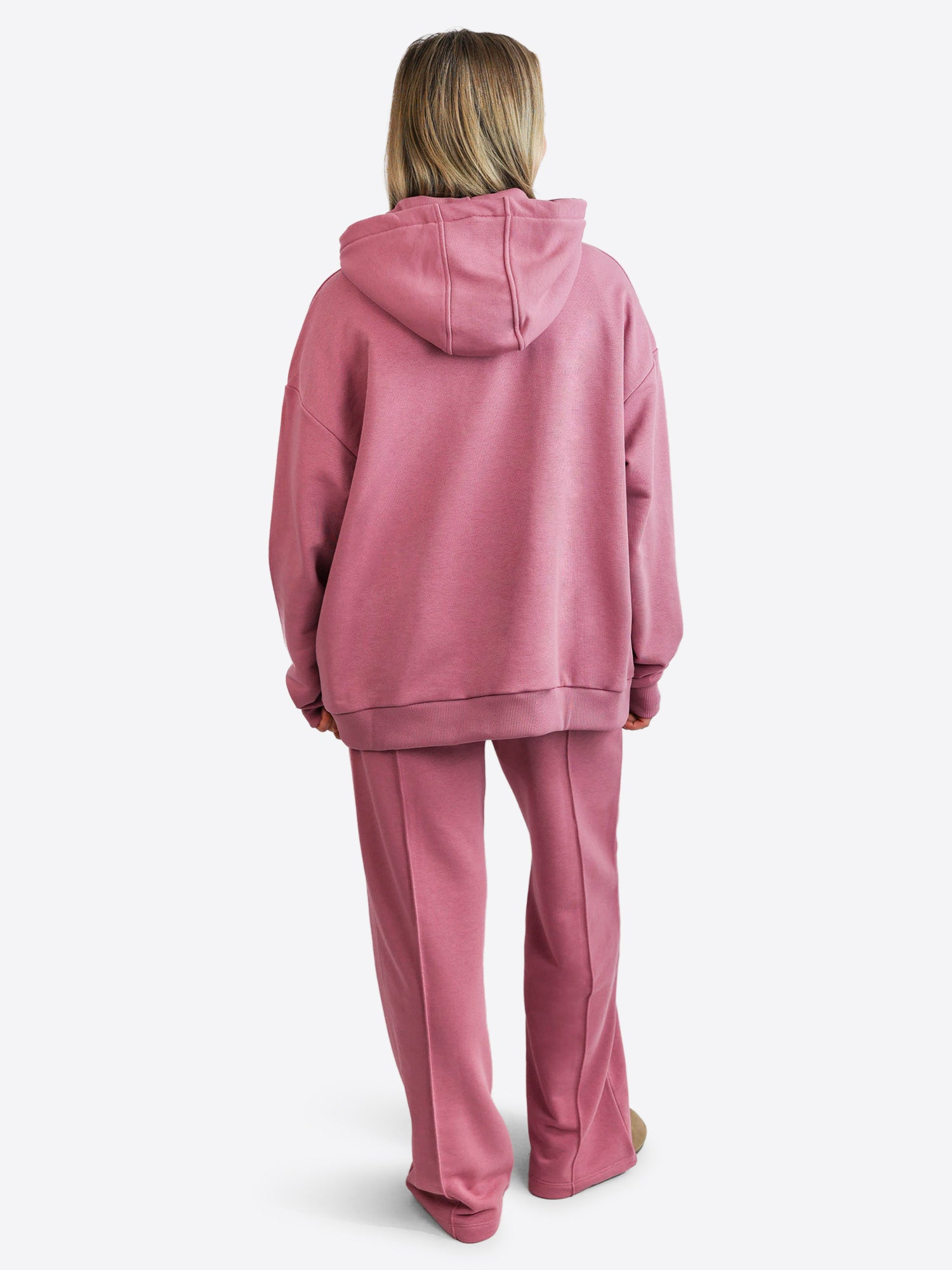 Original Light Wide Waistband Hoodie – Rouge