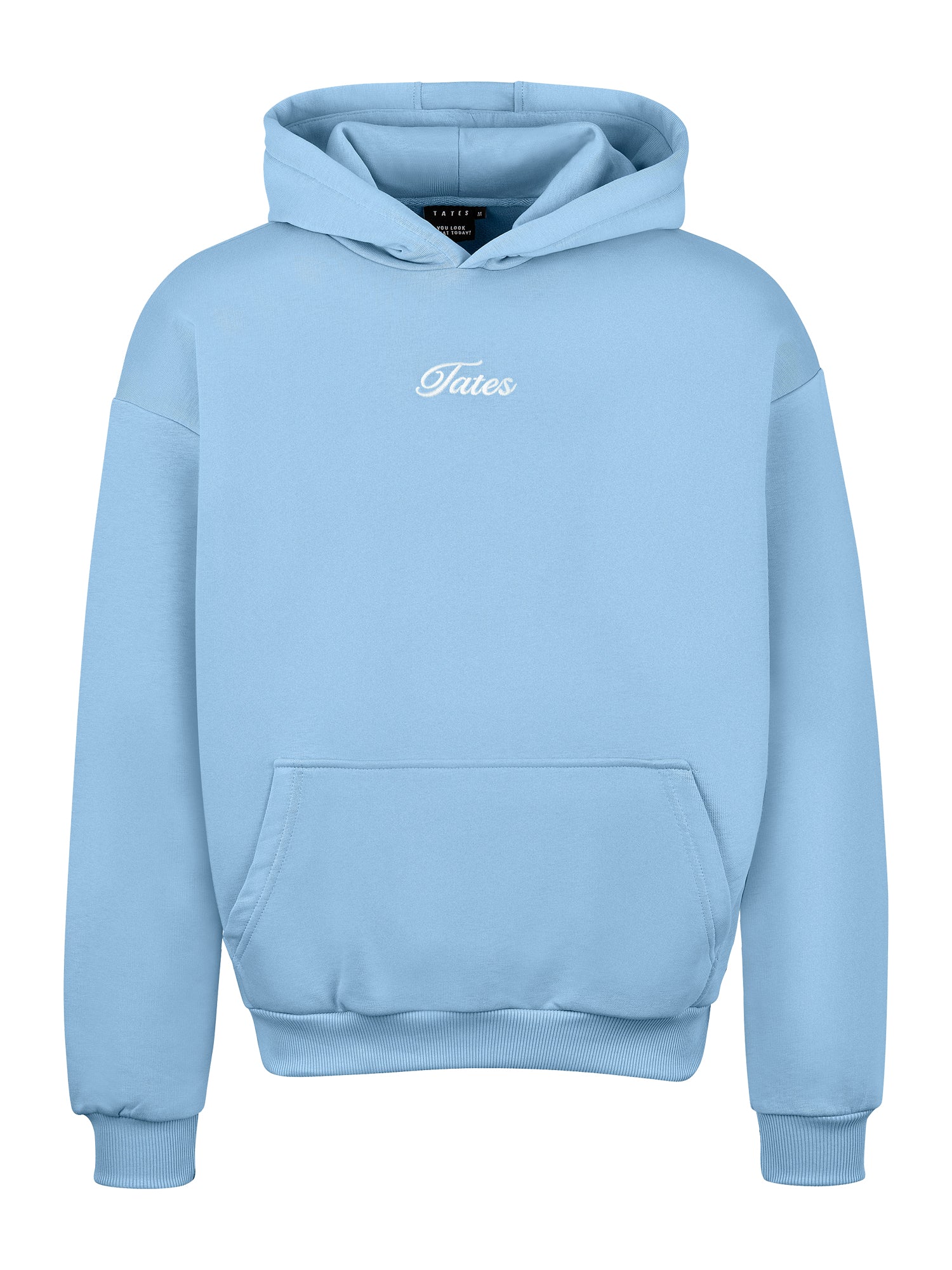 Light Regular Waistband Hoodie – Dusty Blue