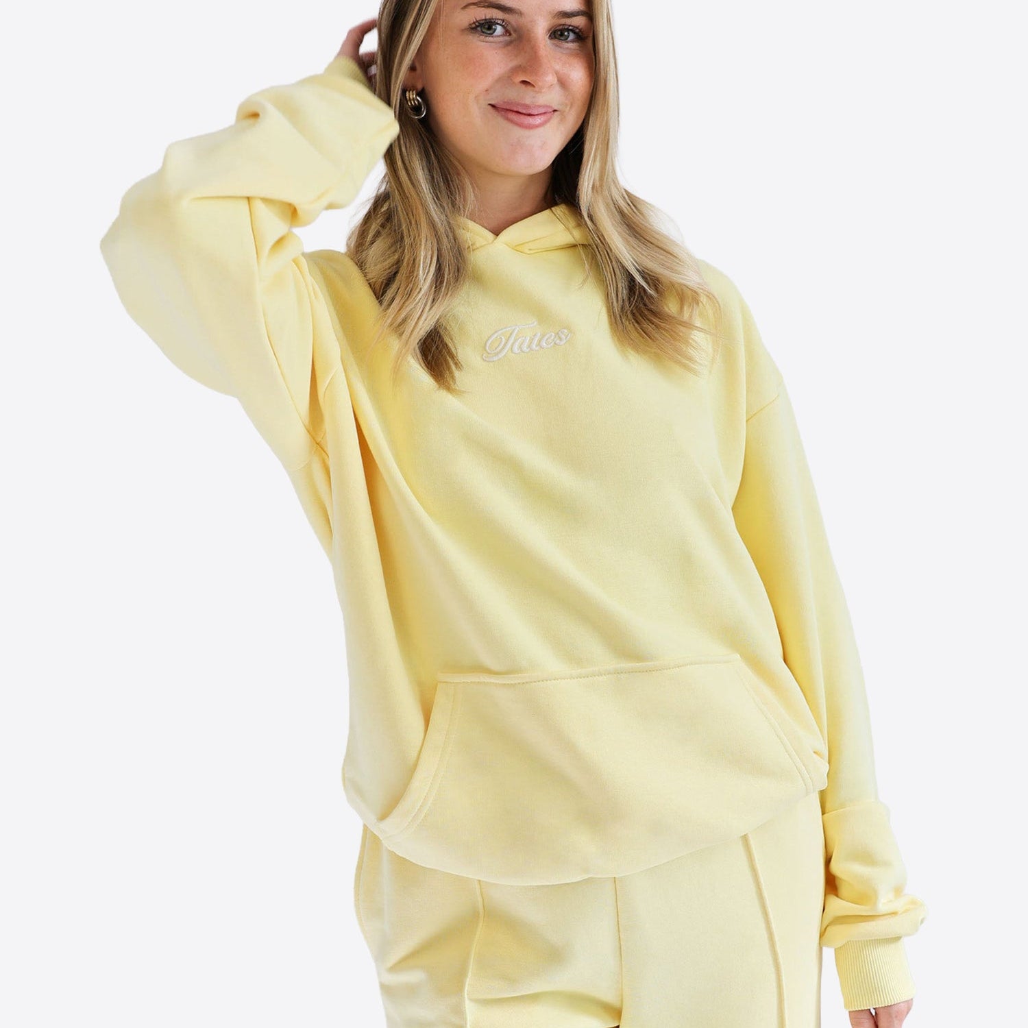 Light Regular Waistband Hoodie – Butter Yellow
