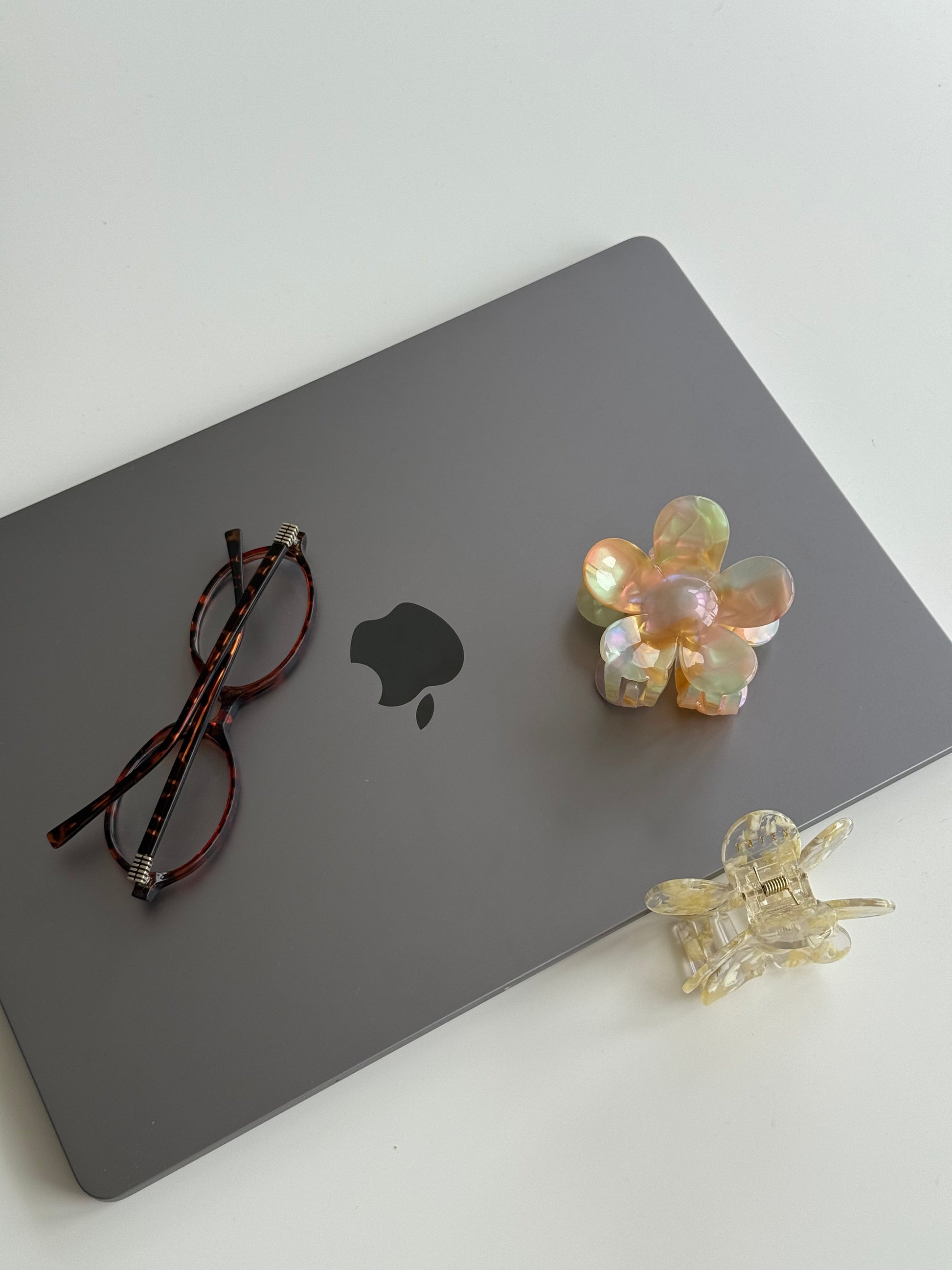 Golden sunset Blumen Haarklammer