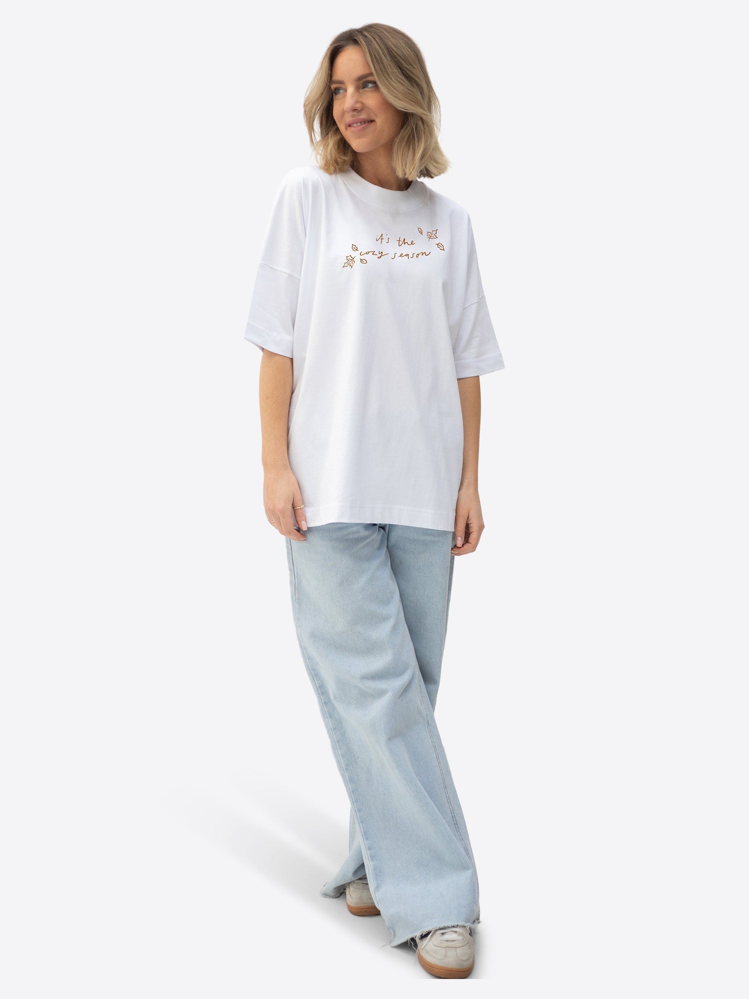 T-Shirt "Cozy Season" – White