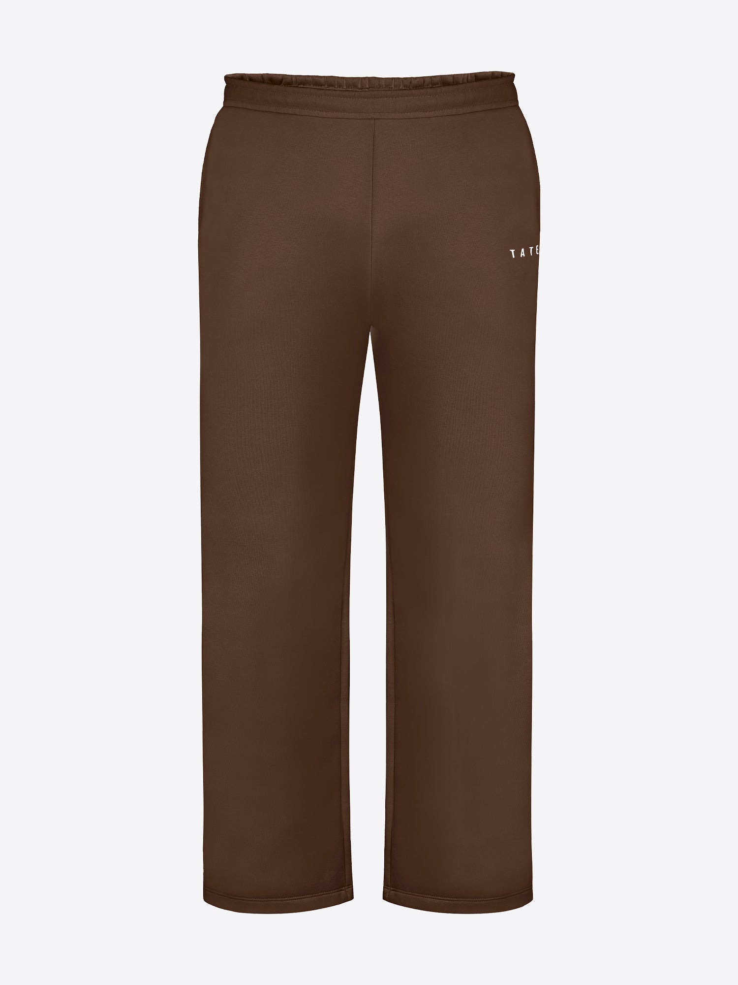 Jogginghose mit weitem Bein – Chocolate