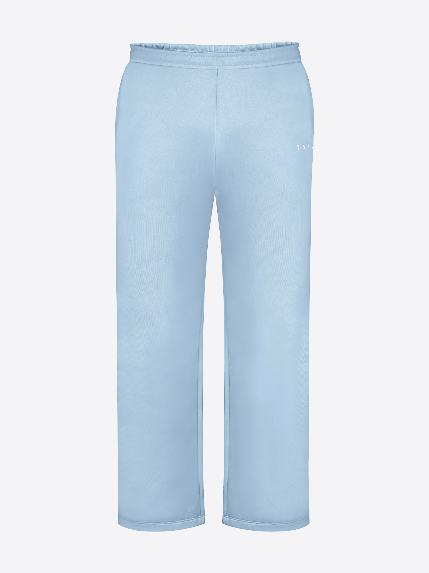 Jogginghose mit weitem Bein – Hellblau