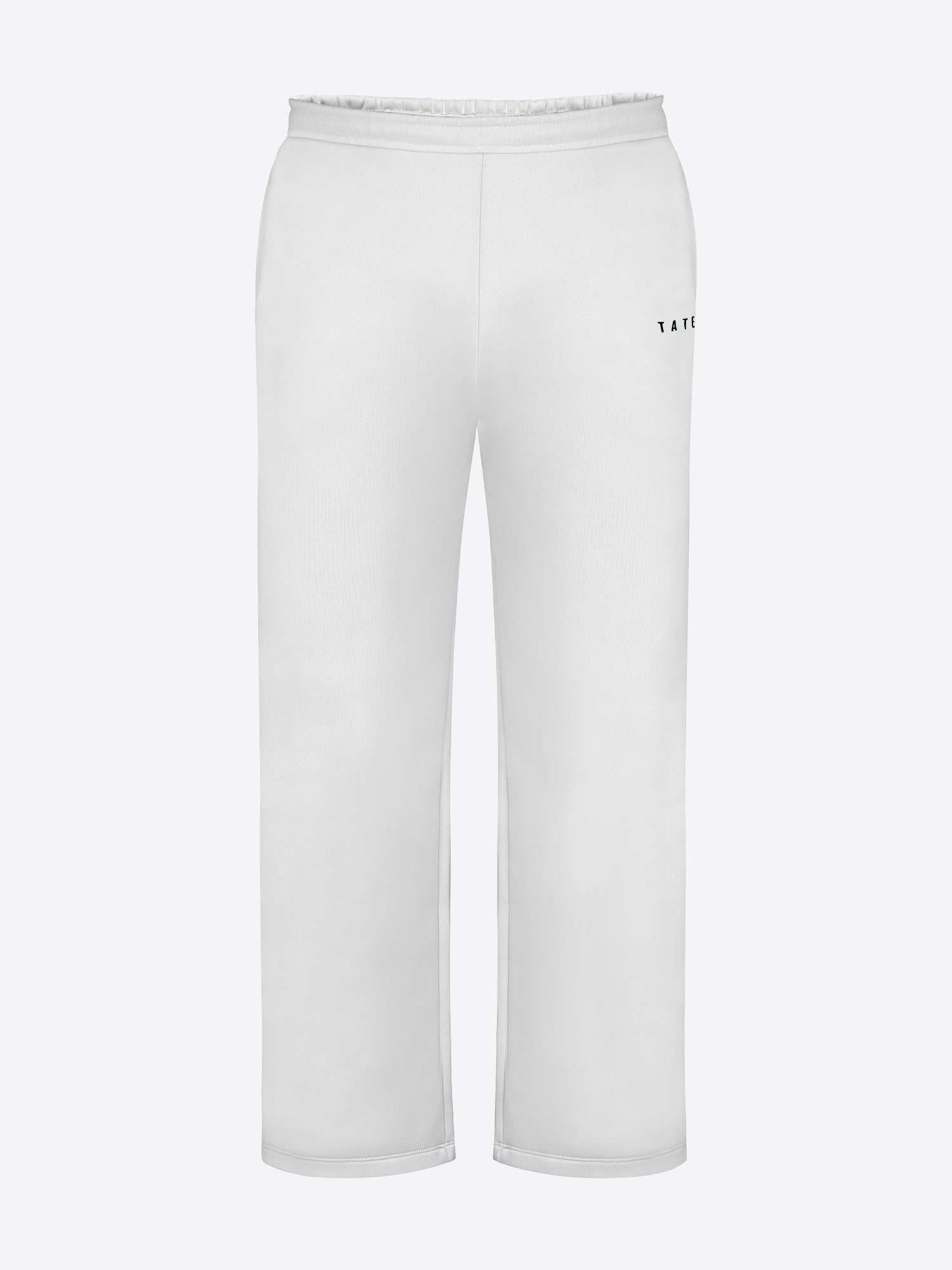 Jogginghose mit weitem Bein – Off white
